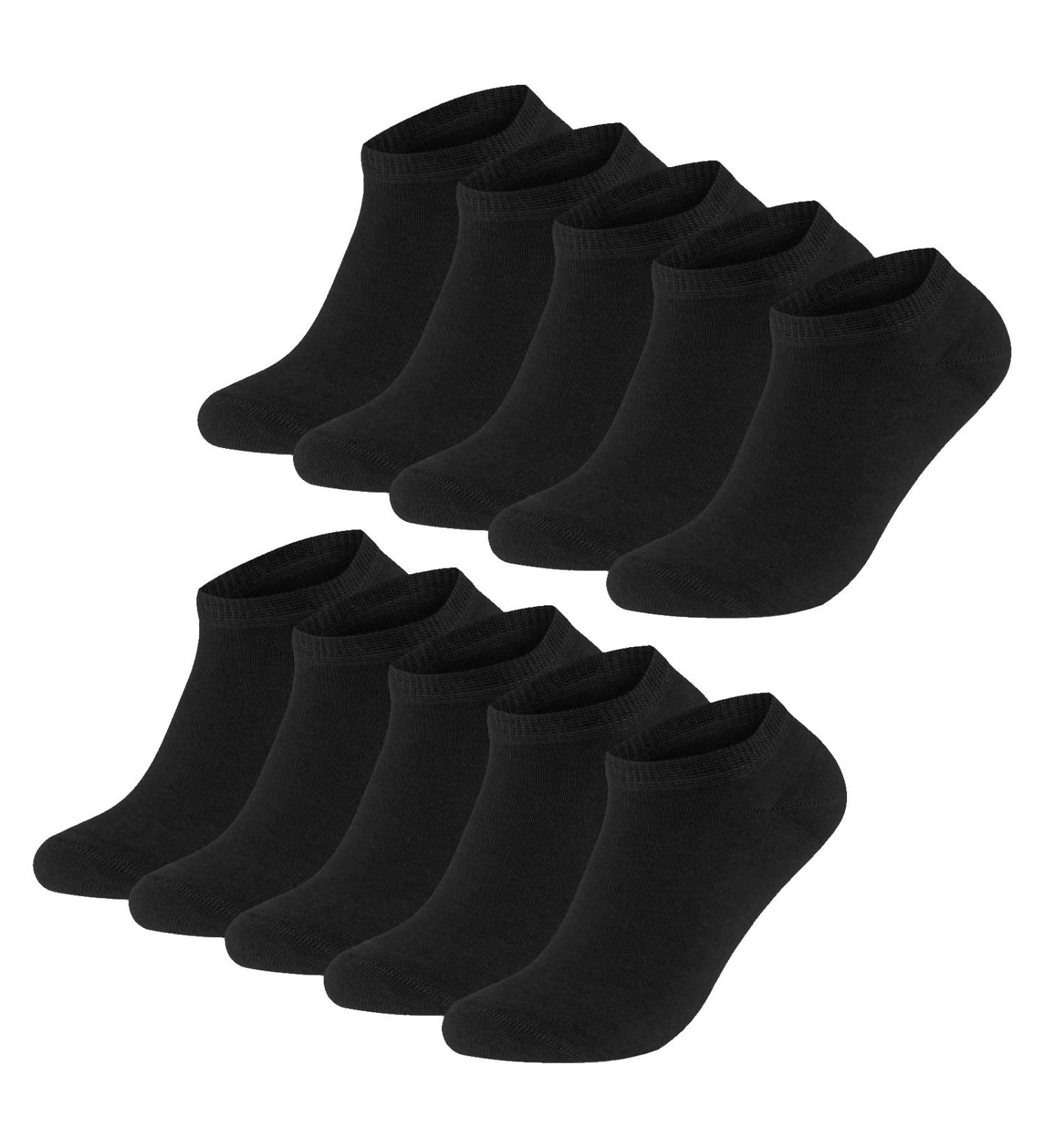 BestSale247 Stylish Cotton Ankle Socks for Women - 12 Pairs Trendy Colors Size 35-42 - Buy Online on GoSupps.com