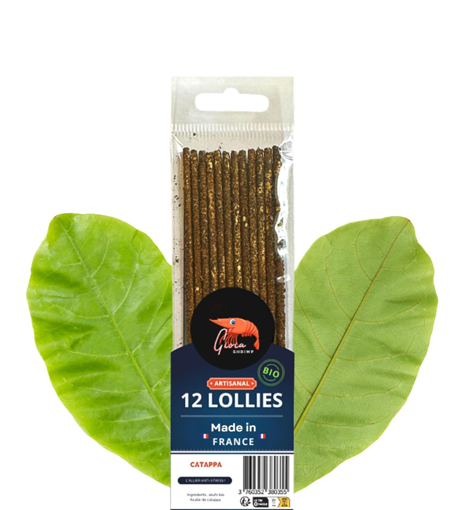 Gioia Shrimp - Gioia Shrimp - Pack of 12 Catappa lollies - Buy Online on GoSupps.com