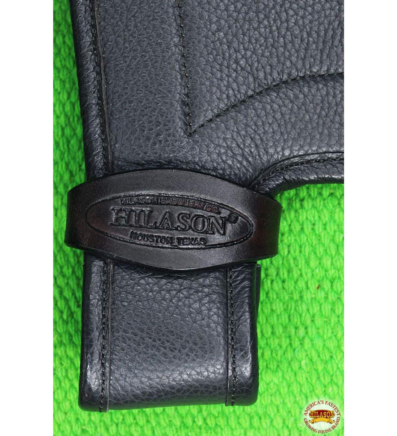 HILASON Black Leather Endurance Saddle Replacement Fenders - Pair - Buy Online on GoSupps.com
