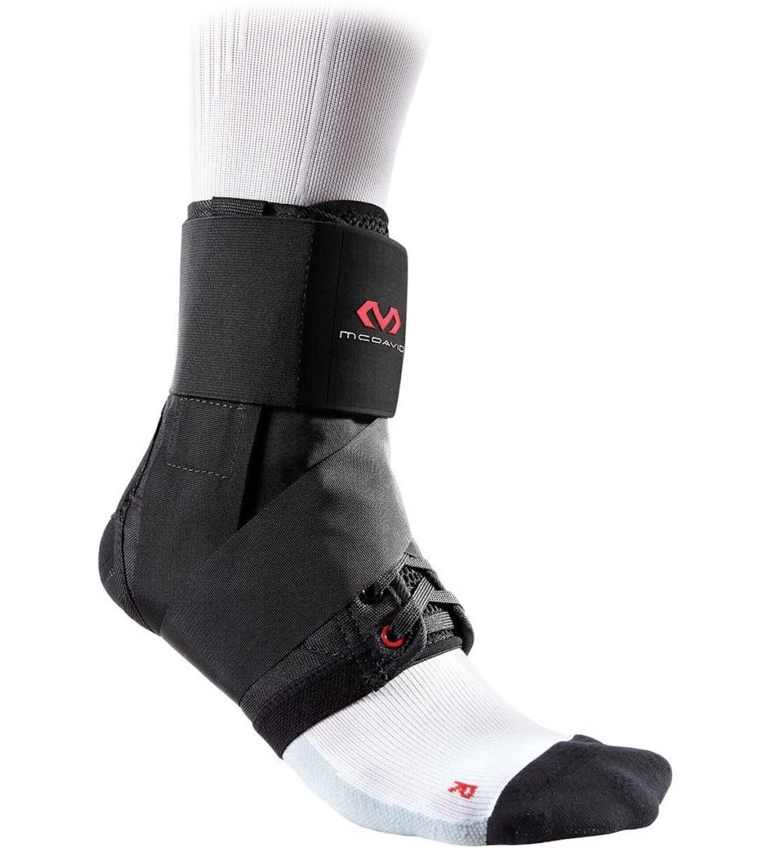 McDavid Ankle Brace with Straps - Maximum Support, Comfortable Compression & Breathable Design - Buy Online on GoSupps.com