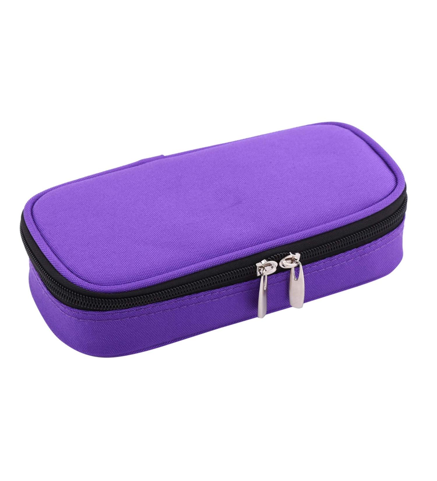 Diabetic Bag Insulin Case Organizer Portable Diabetic Organizer Cooler Bag Cooler Case Waterproof Cold Insulation Package For Traveling(Purple) - Buy Online on GoSupps.com