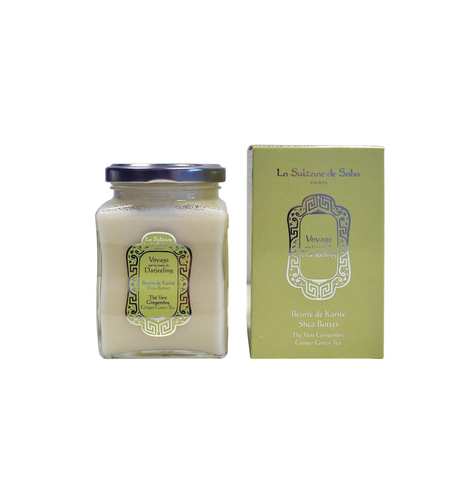 La Sultane de Saba Shea Butter Green Tea Ginger 300gr - Nourishing Body Care | International Shipping Available - Buy Online on GoSupps.com