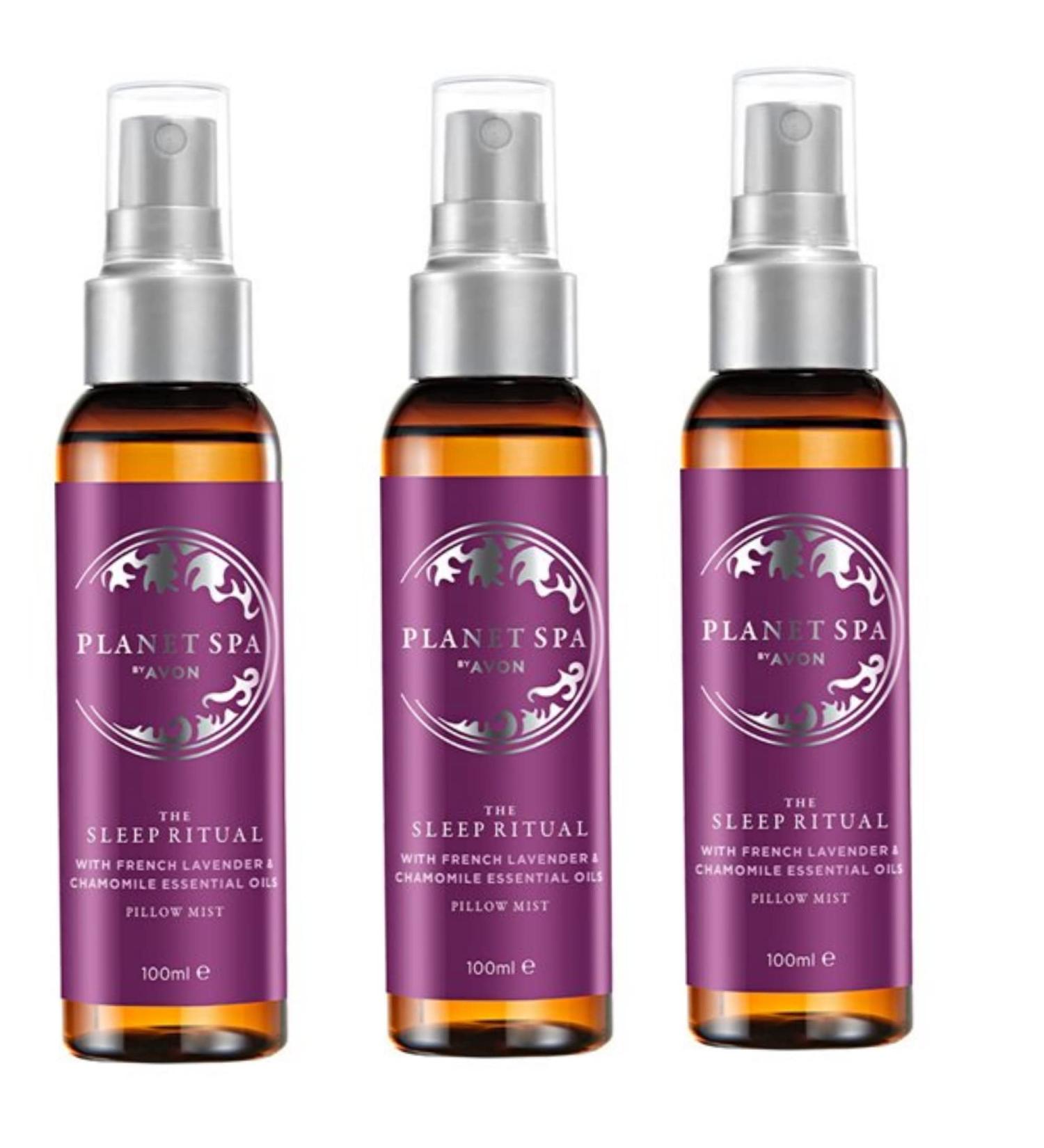 Avon 3 x Planet Spa Sleep Serenity Pillow Mist 100ML Floral 100 ml (Pack of 3) - Buy Online on GoSupps.com