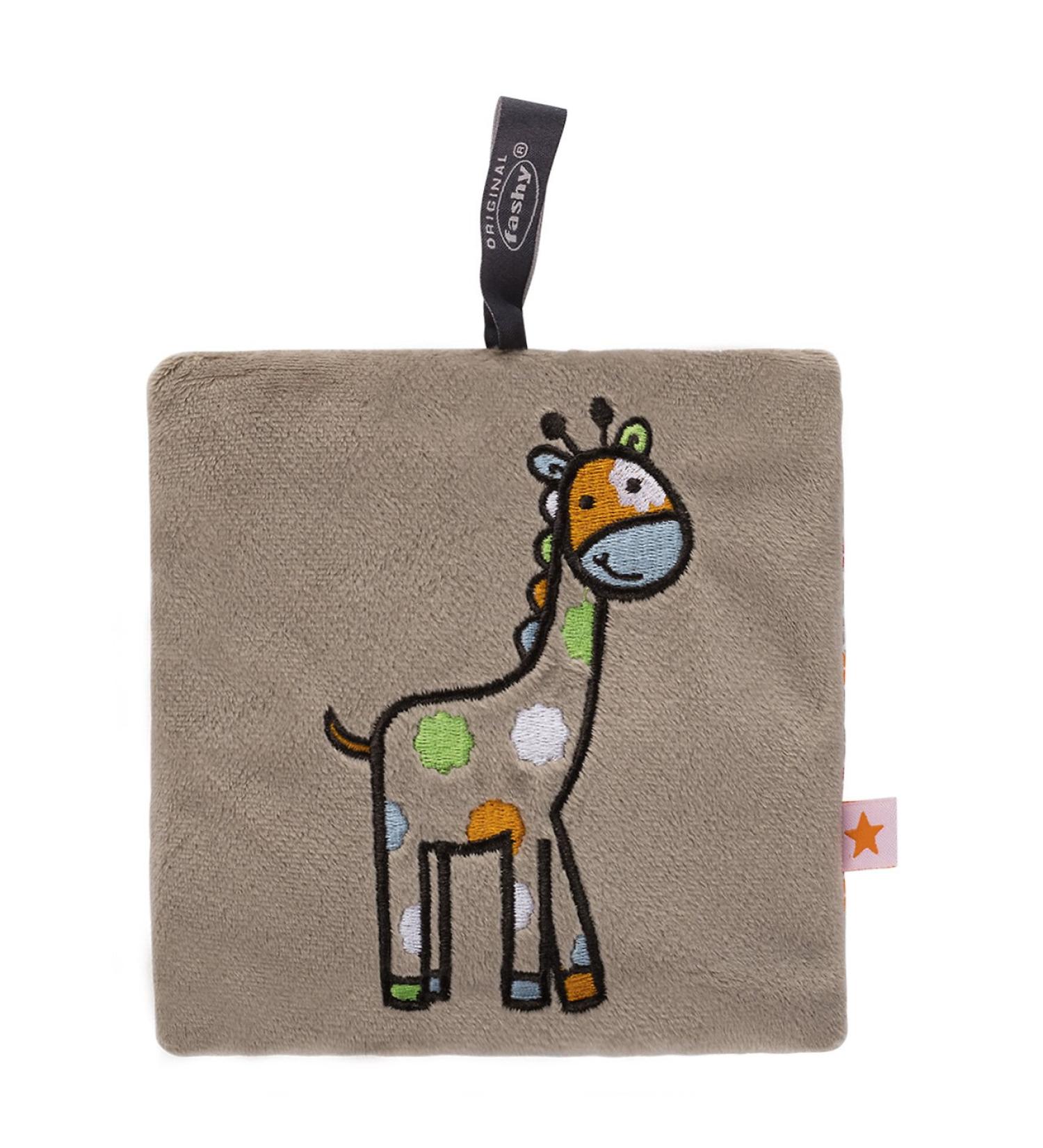 Fashy Heat Pad Giraffe Taupe (15x15 cm) - Soothing Relief | International Shipping Available - Buy Online on GoSupps.com