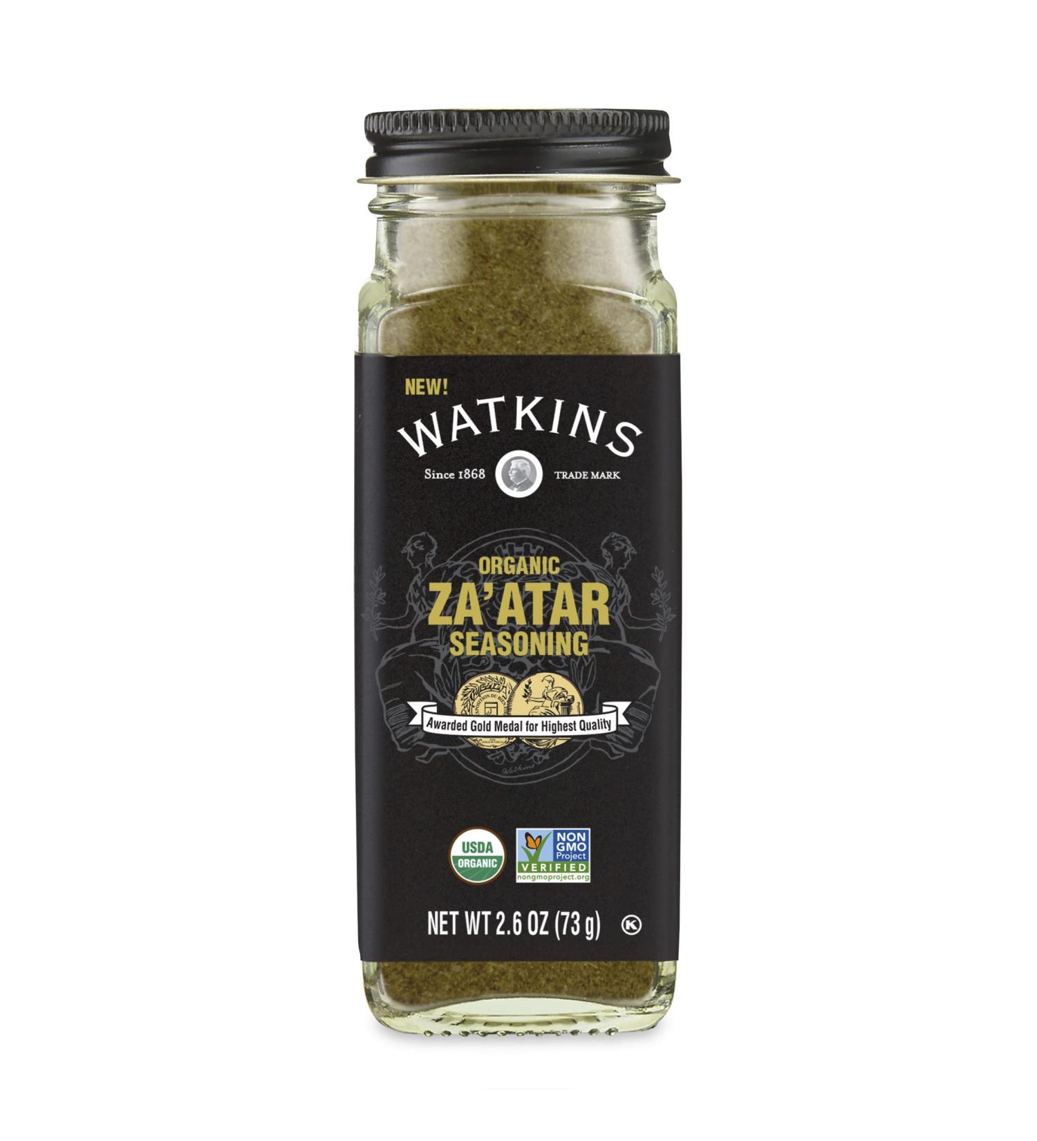 Watkins Organic Zaatar Seasoning Spice Mix 2.6 oz - Premium Quality 1 Count - Buy Online on GoSupps.com