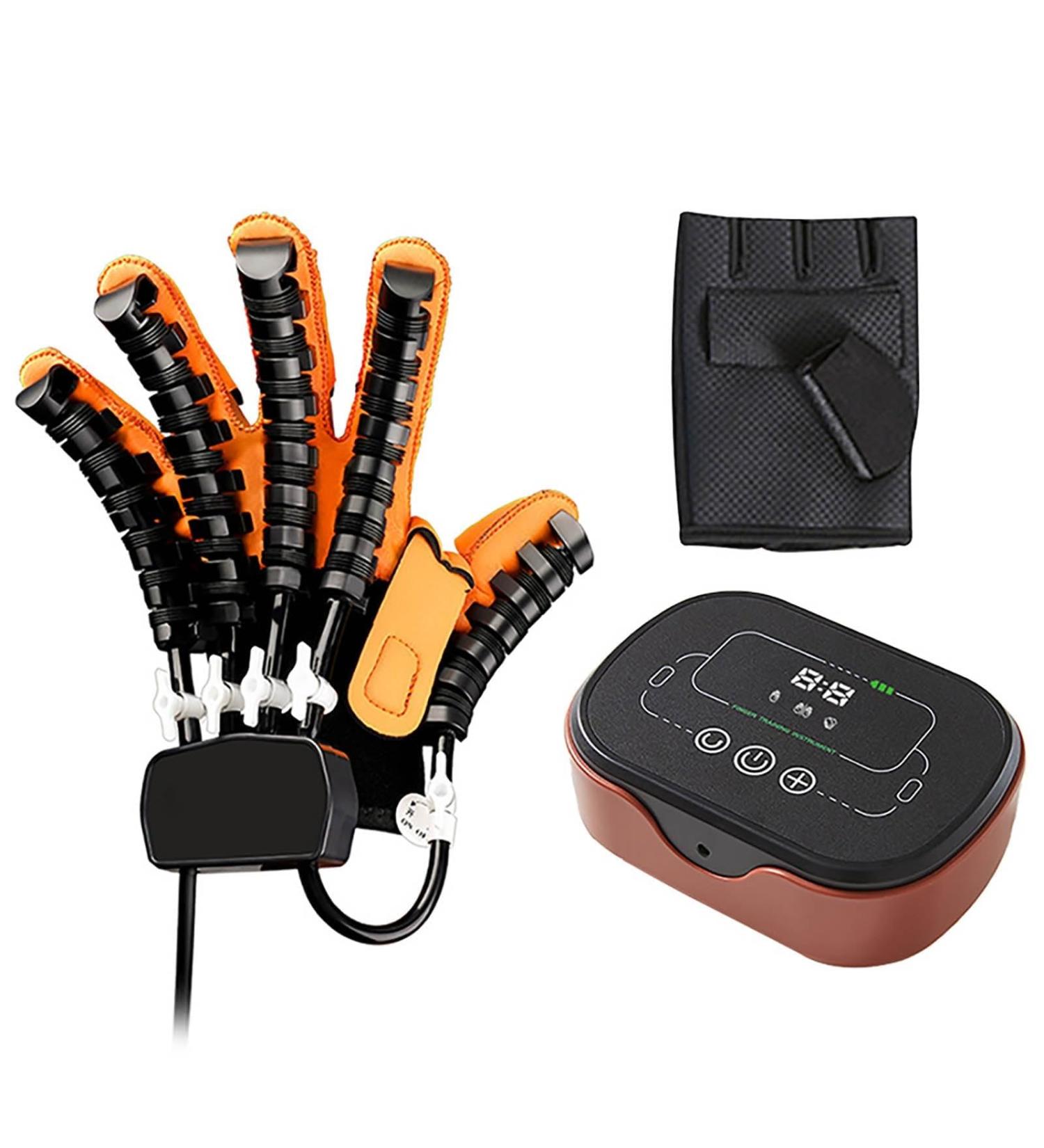 Rehabilitation Robot Gloves for Hemiplegia - Stroke Recovery Finger Exerciser & Rehab Trainer - Adjustable Temperature & Multi Modes (Left XXL - Buy Online on GoSupps.com