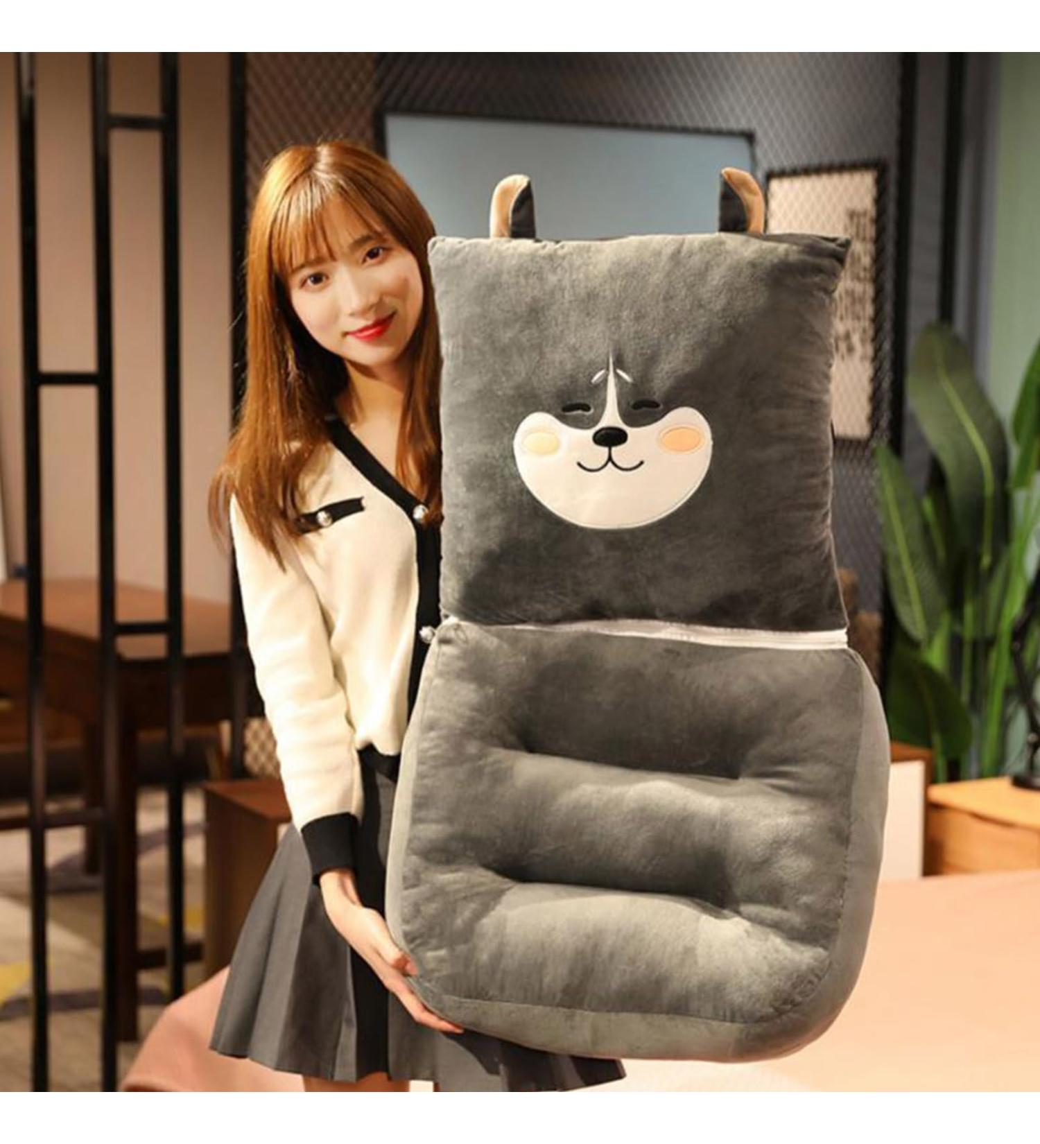 Dpofirs Back Support Seat Cushion - Super Soft Lumbar Support for Office & Classroom | Comfort in Grey - Buy Online on GoSupps.com