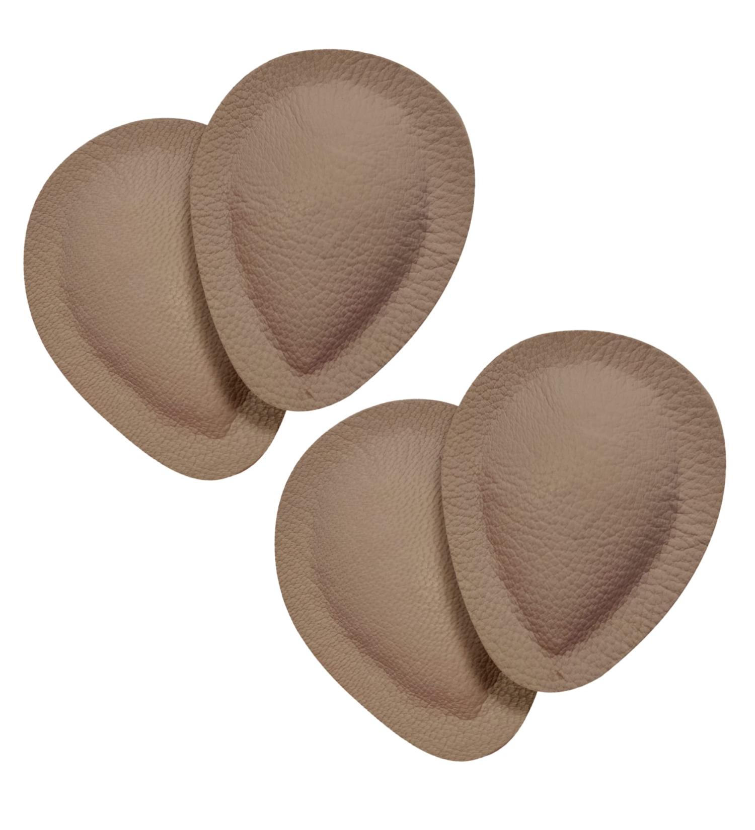 Buy Orthopedic Midfoot Pelottes - 2 Pairs Real Leather Size 44 Brown - Unisex Foot Support for Shoes & Sandals - Buy Online on GoSupps.com