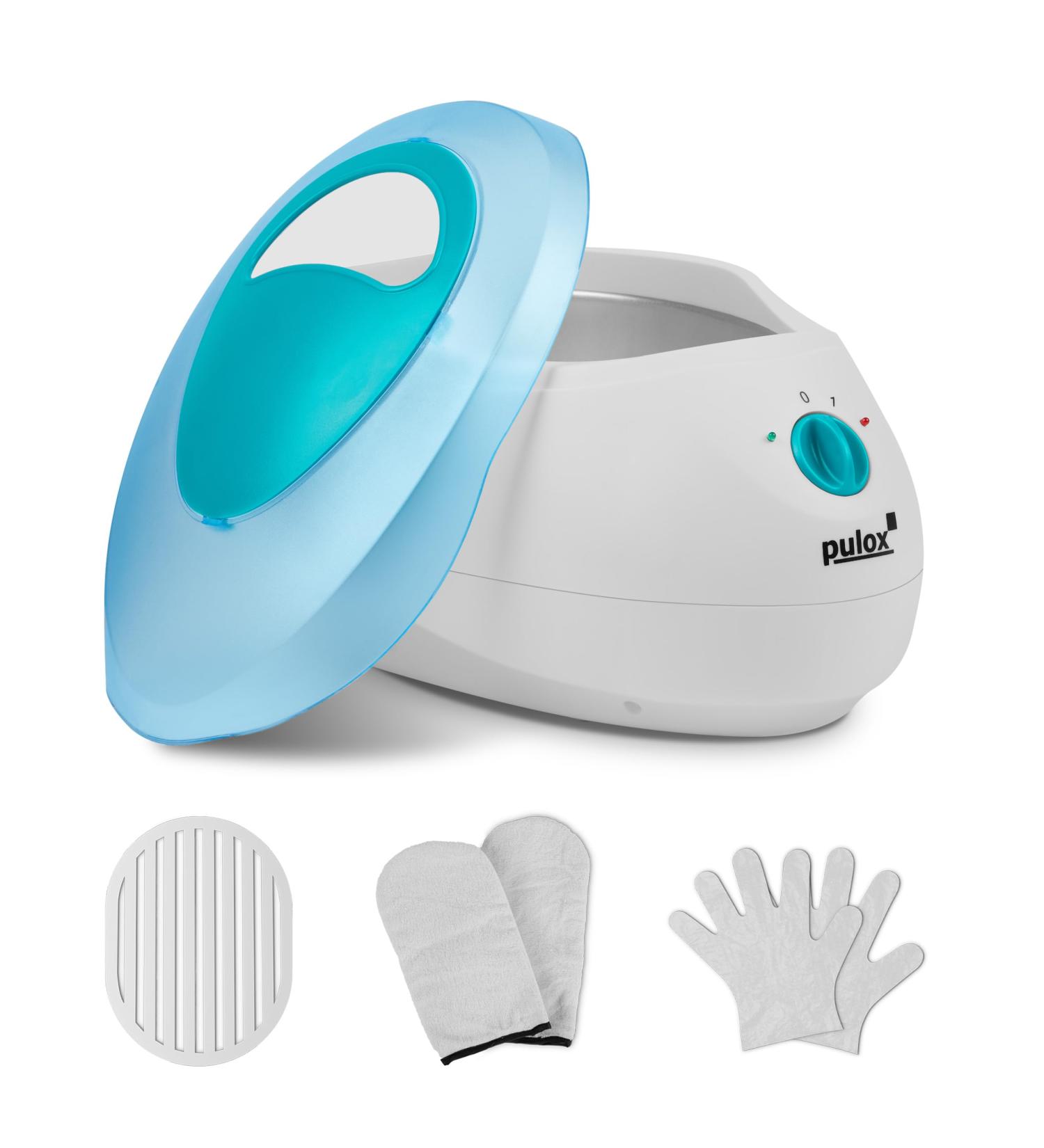 Pulox Paraffin Bath - Premium Wax Bath for Melting Paraffin Wax with Gloves - Ideal for Spa and Home Use - Buy Online on GoSupps.com