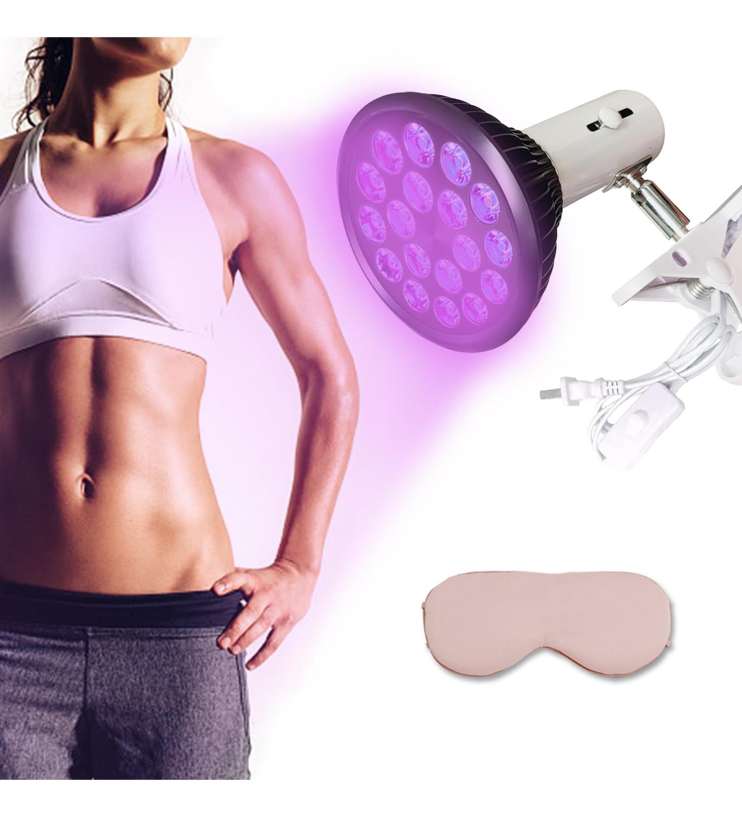 HYUNLAI Clip Lamp Light for Home Use - Su-nl-ig-ht Purple Light Body Face Bronzer 54W Self Ta-nn-er Facial Machine - Buy Online on GoSupps.com
