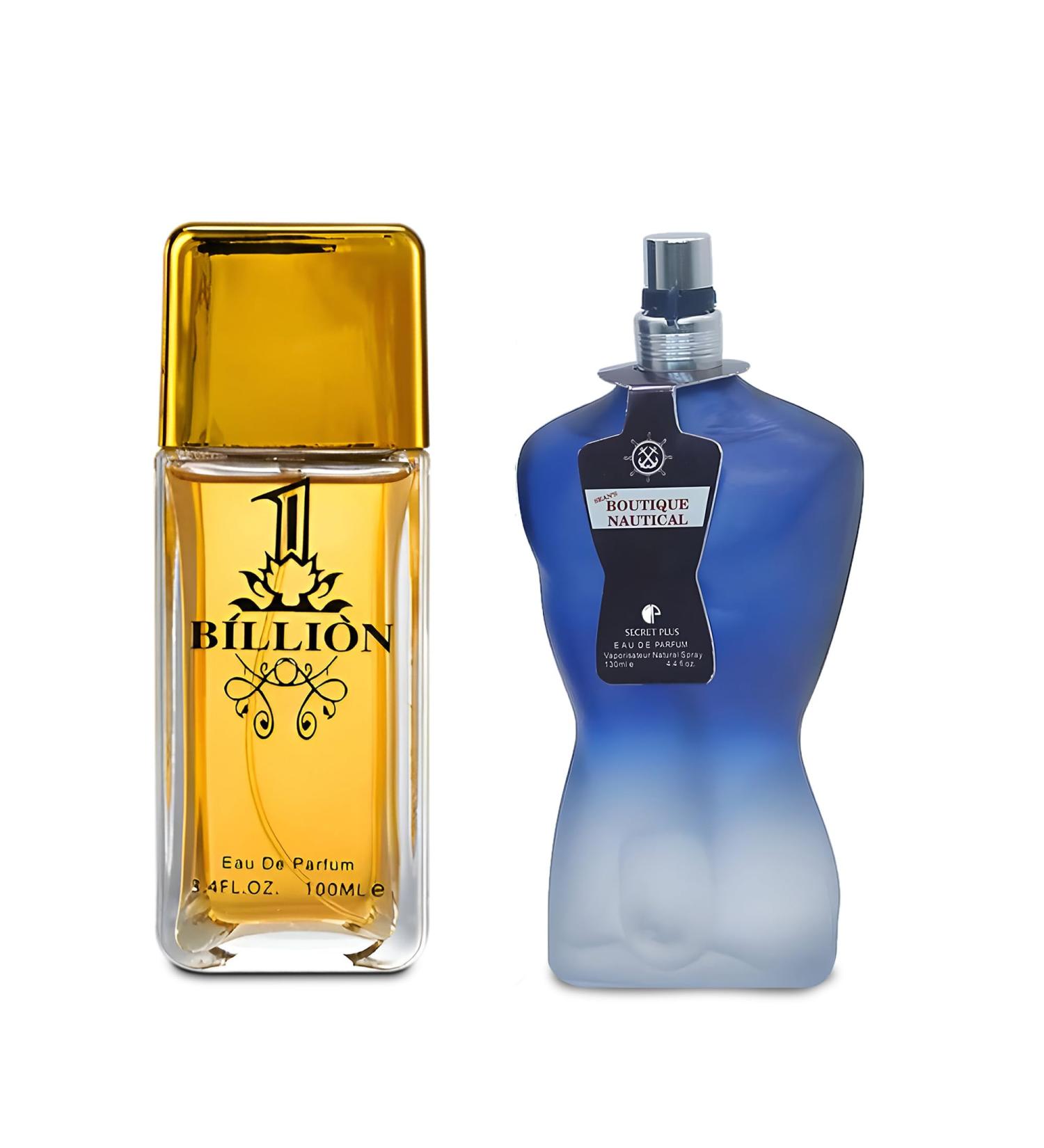 1 Billion&Boutique Nautical Combo Men's Cologne- Eau De Toilette Spray Perfume Fragrance For Men- Daywear Casual Daily Cologne Set 3.4 Oz Bottle- Ideal EDT Beauty Gift for Birthday Anniversary - Buy Online on GoSupps.com