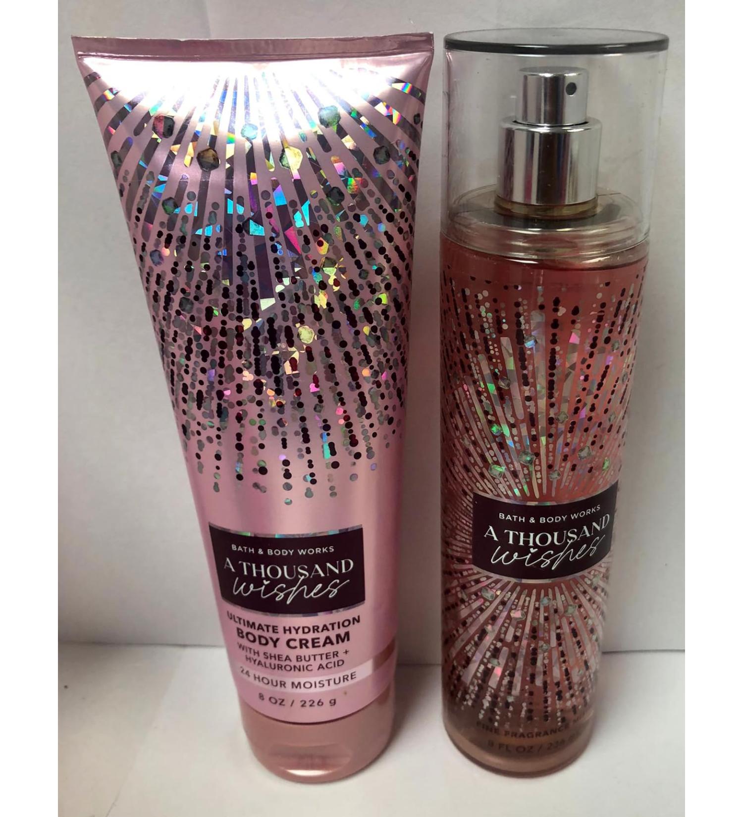 Buy Bath and Body Works A Thousand Wishes Gift Set - Fine Fragrance Mist & Body Cream - Best Price International Shipping Available - Buy Online on GoSupps.com