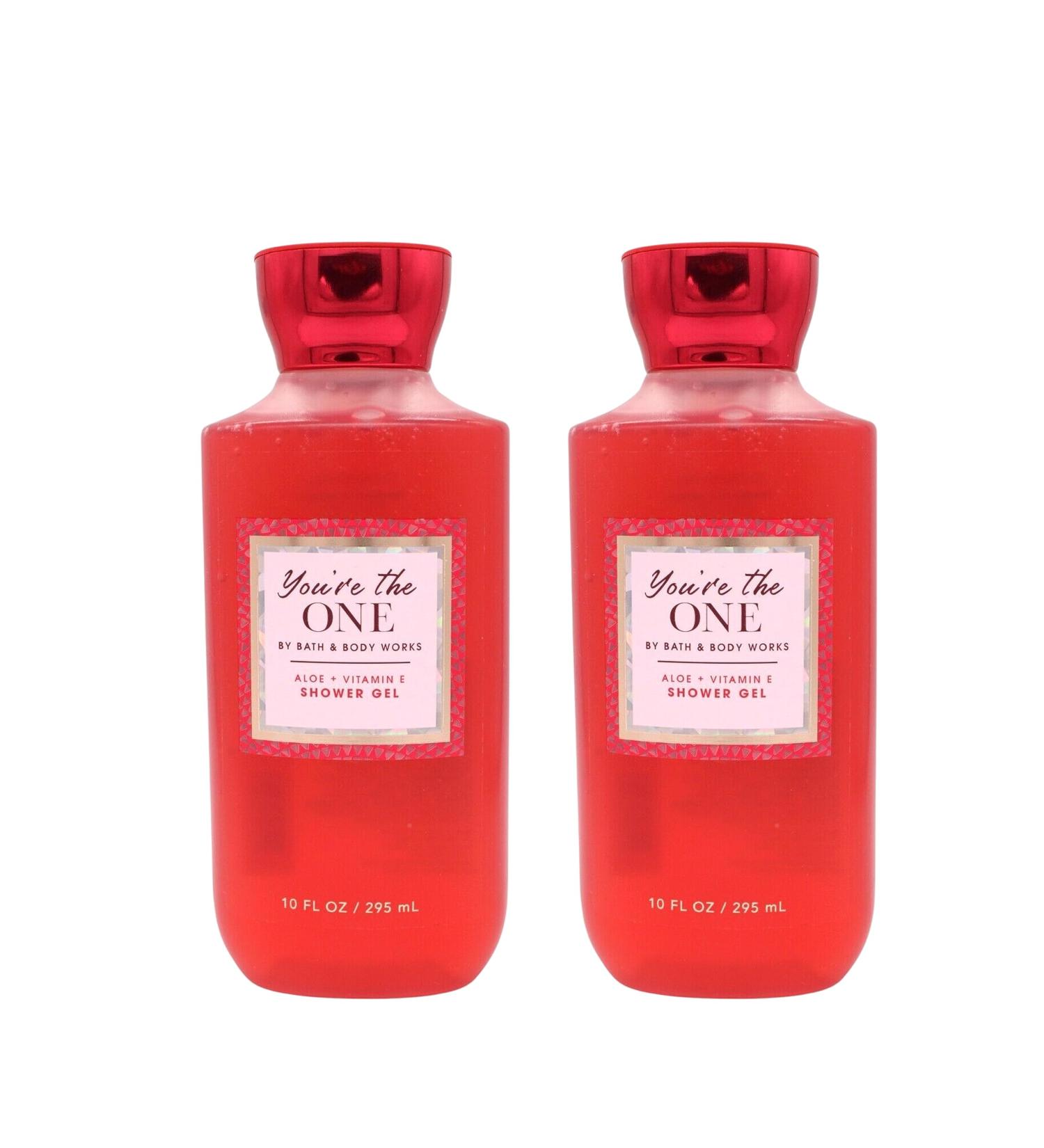 Bath & Body Works Shower Gel Gift Set 10oz Each Pack of 2 (You're The One)