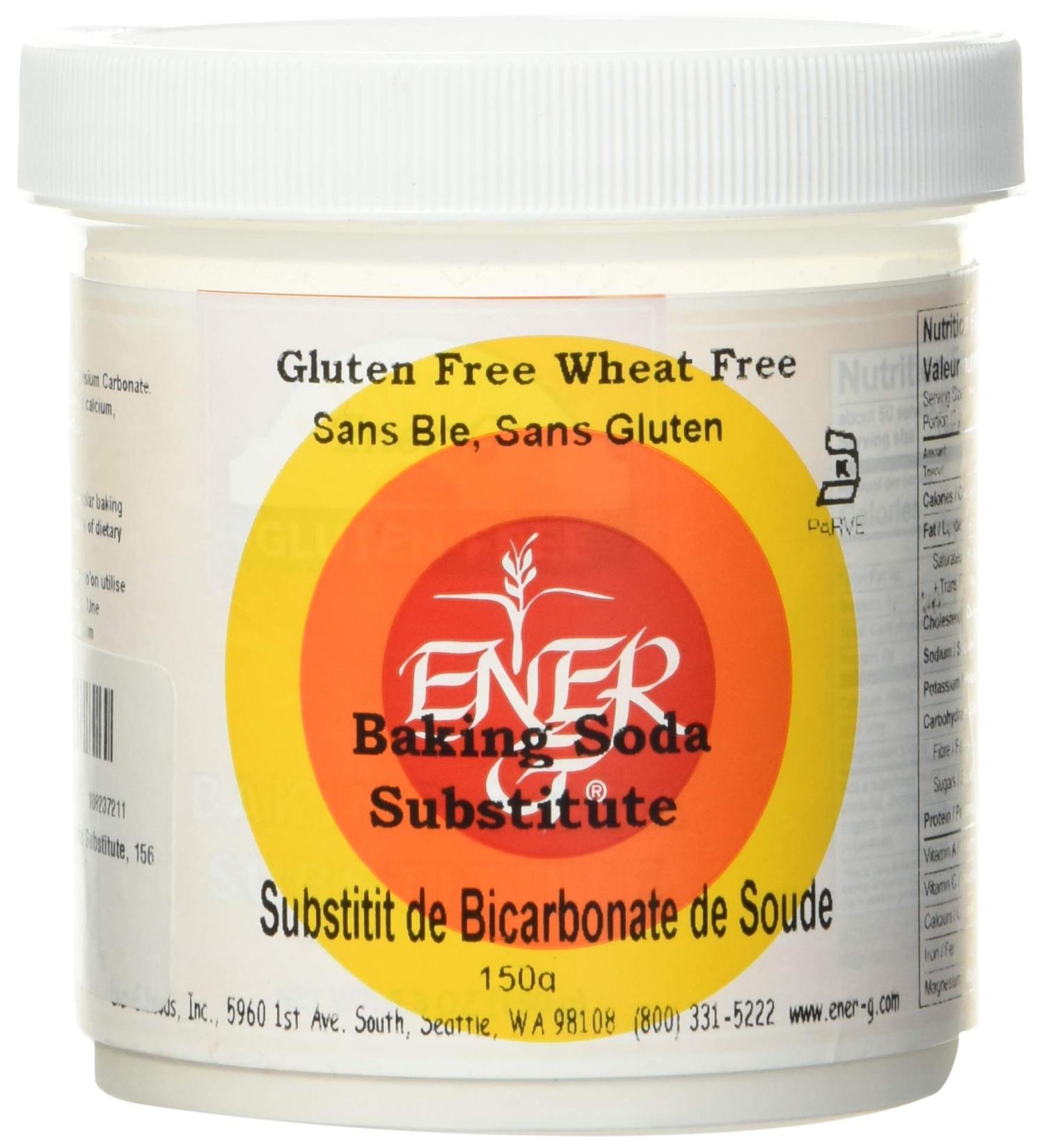 Ener-G Aluminum-Free Baking Soda Substitute | Gluten Free, Vegan, Nut Free, Non-GMO, Kosher | 5.3 oz - Buy Online on GoSupps.com