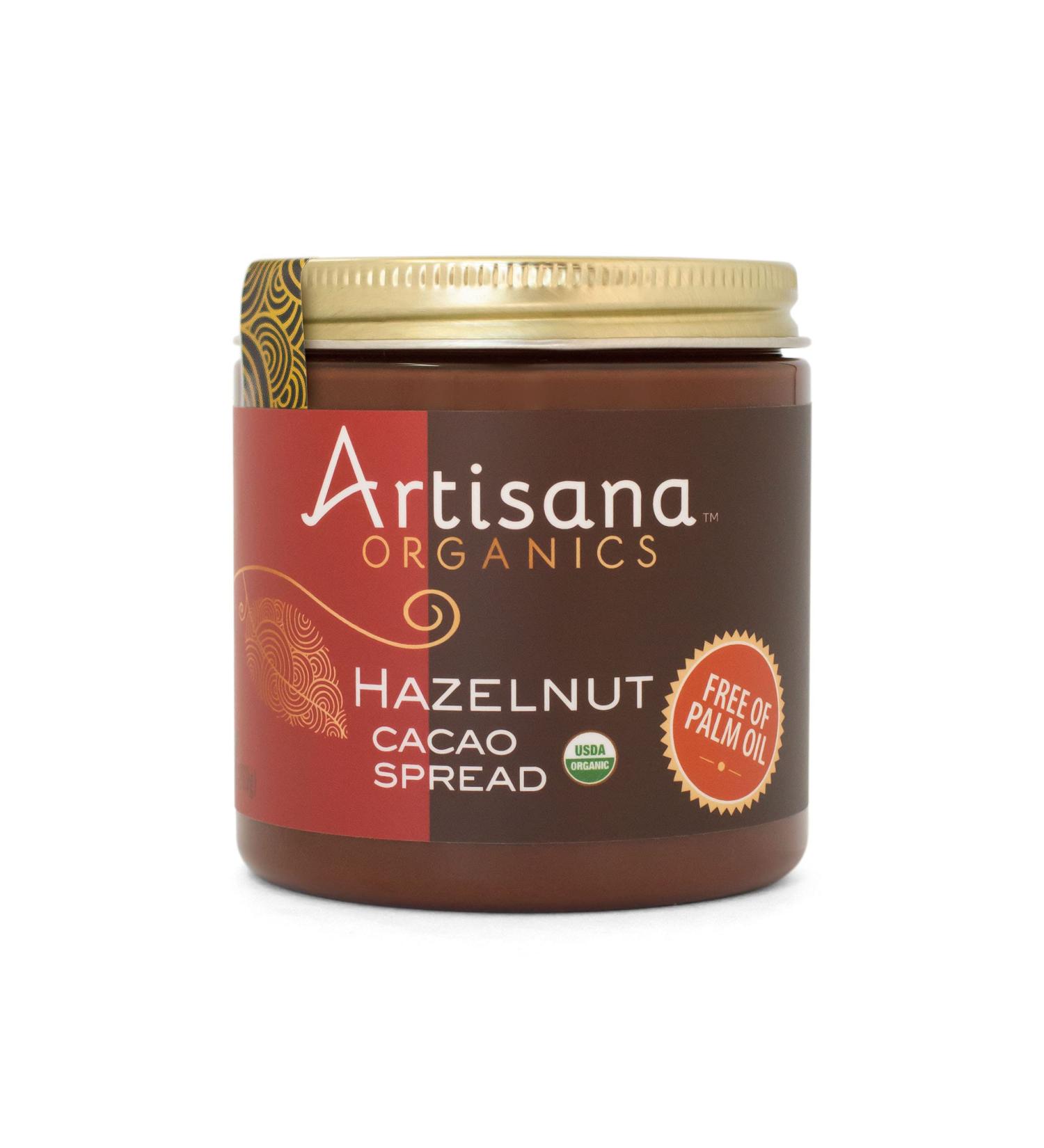 Artisana Organics Hazelnut Cacao Spread 9.5 oz | No Palm Oil, Sweetened with Coconut Sugar - 1 Pack - Buy Online on GoSupps.com