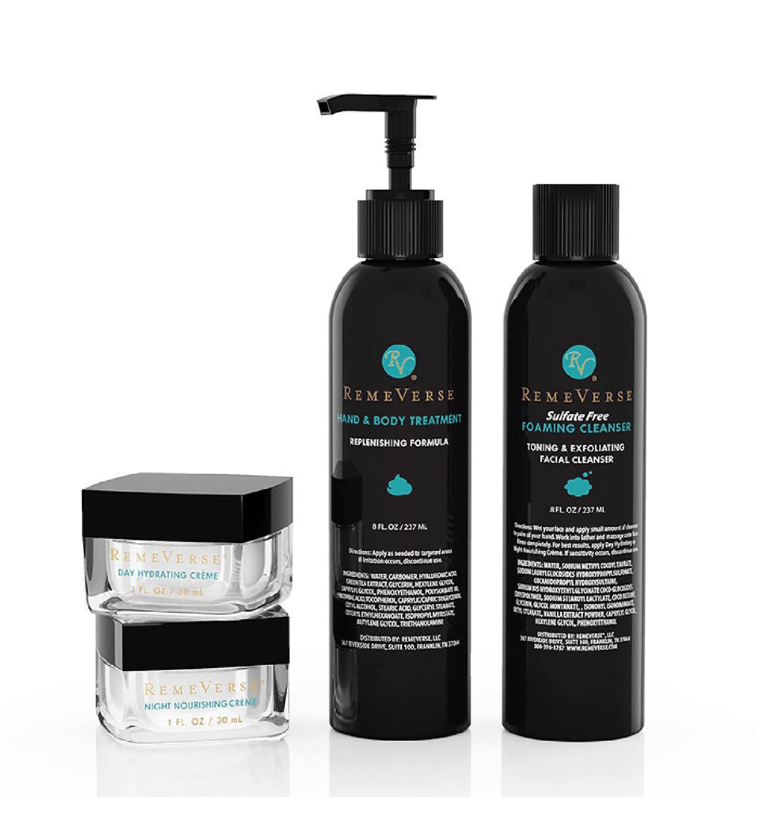 Original Skin-Perfecting System | 2-Step Daily Skincare Routine | Sulfate-Free Cleanser Hydrating & Nourishing Cr mes | Hand & Body Treatment | Made in USA | International Shipping - Buy Online on GoSupps.com