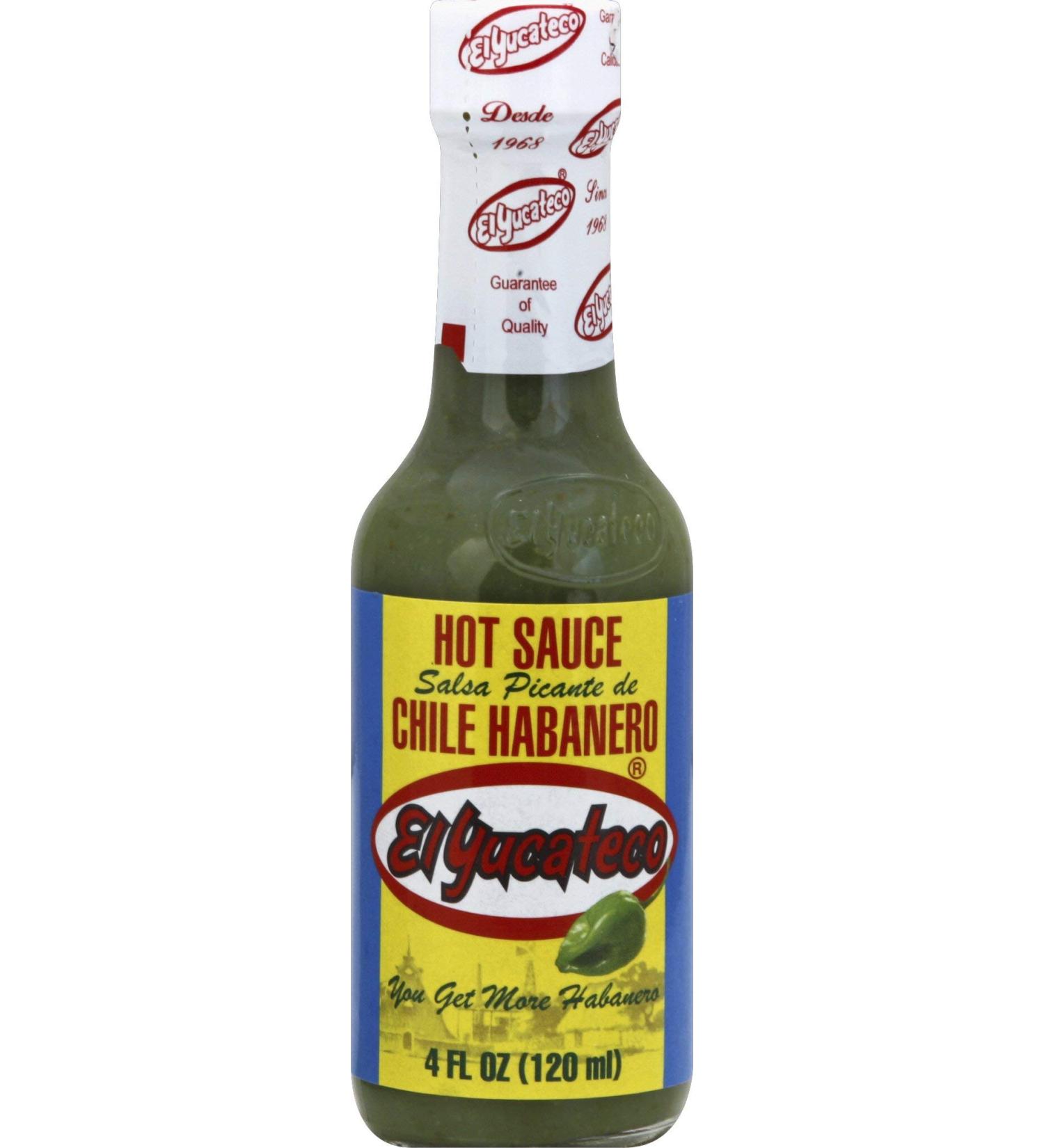 green habanero sauce el yucateco