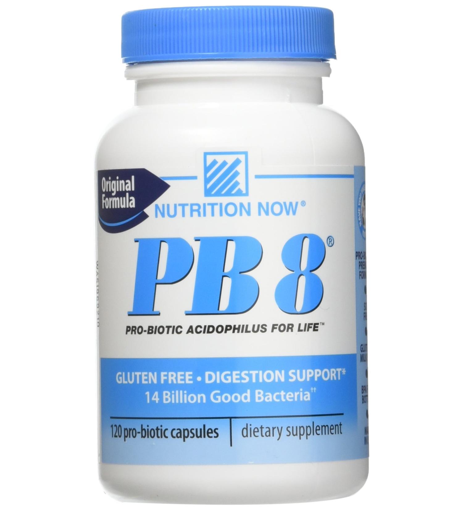 PB8 Acidophilus Probiotic 120 Count (Value Pack of 3) - Buy Online on GoSupps.com