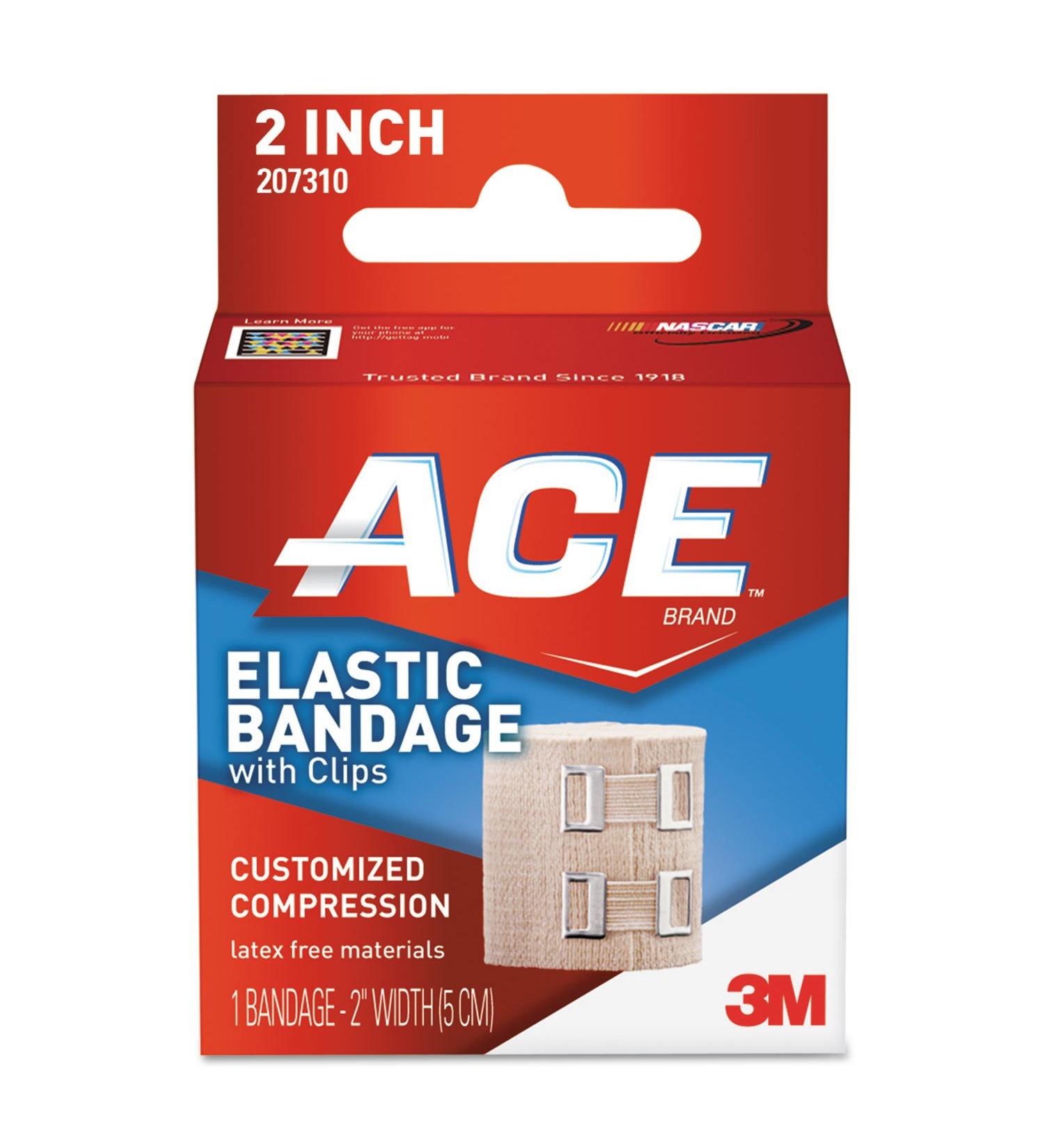 Buy 3M Ace Elastic Bandage with E-Z Clips - 2" x 50" | Top Quality First Aid Supplies | Fast International Shipping - Buy Online on GoSupps.com