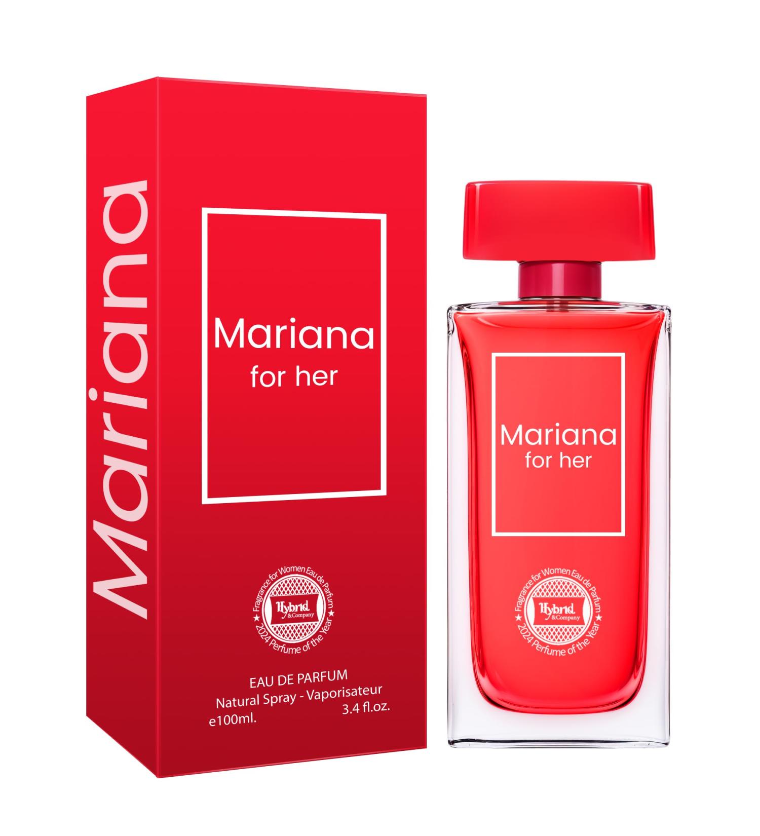 Hybrid & Company Women Mariana For Her Eau De Parfum Natural Spray Vaporisateur 3.4 Fl Oz MARIANA FOR HER 3.4 Fl Oz (Pack of 1) - Buy Online on GoSupps.com