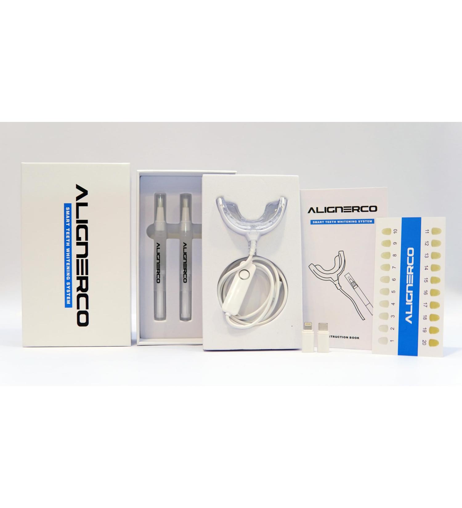 Professional-Grade Teeth Whitening Kit | Fast & Effective LED Light & Gel for Bright Smiles - Ship Internationally - Buy Online on GoSupps.com