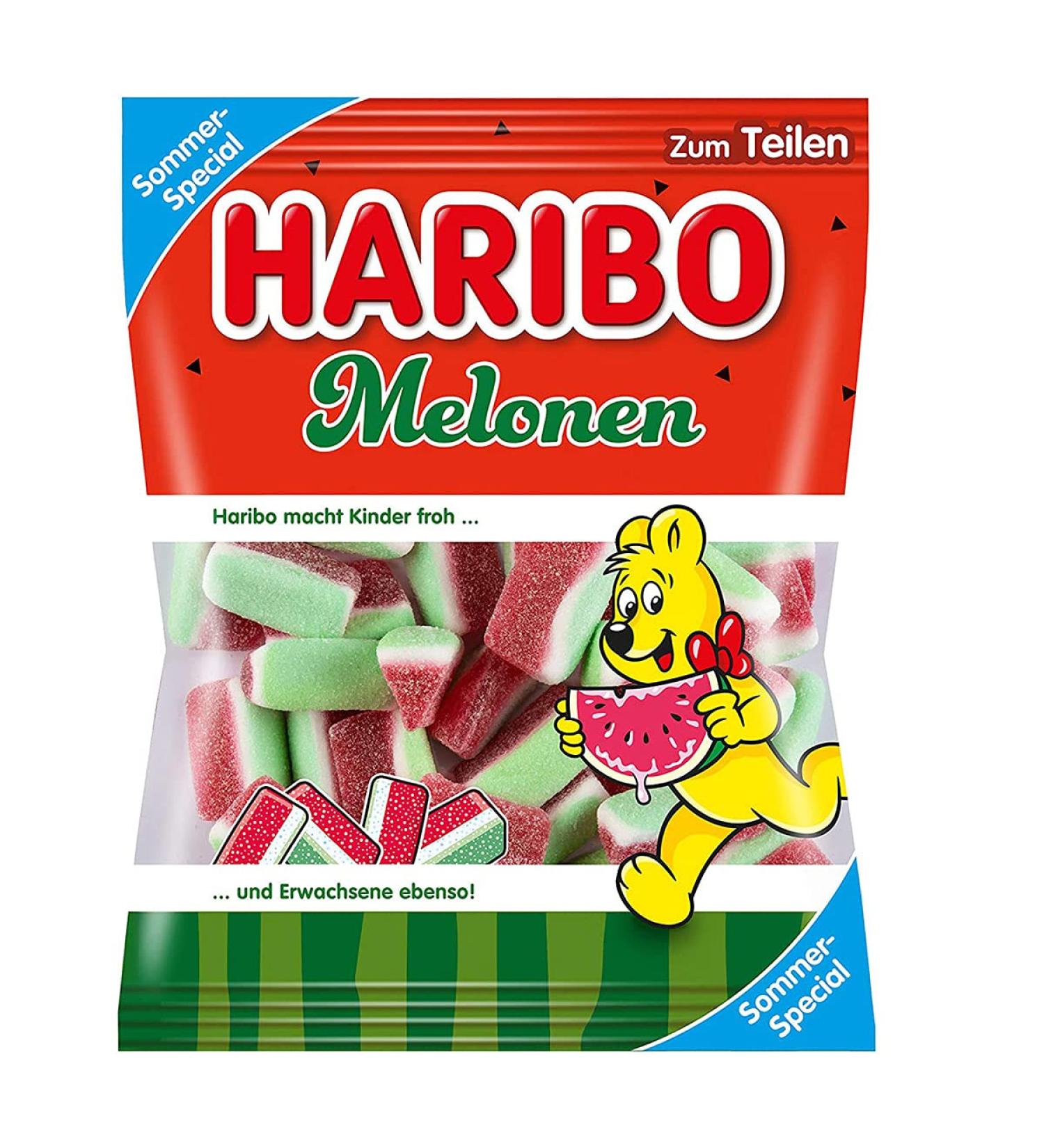 HARIBO Haribo Melons tricolor Rubber hood 3 cm 3 cm 175 g