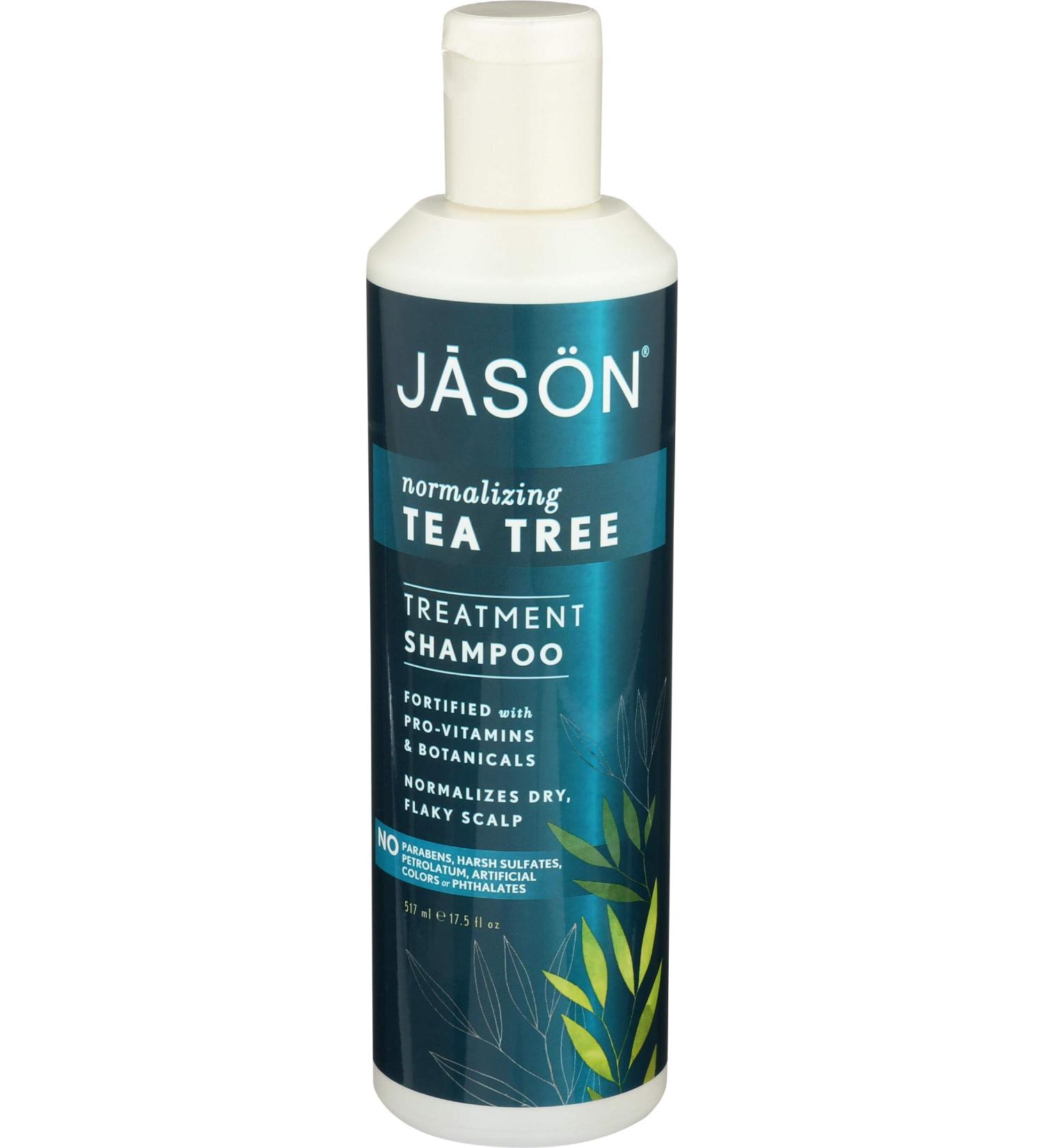 Jason Tea Tree Oil Shampoo 17.5 oz - Natural Cosmetics for Healthy Hair - Buy Online on GoSupps.com