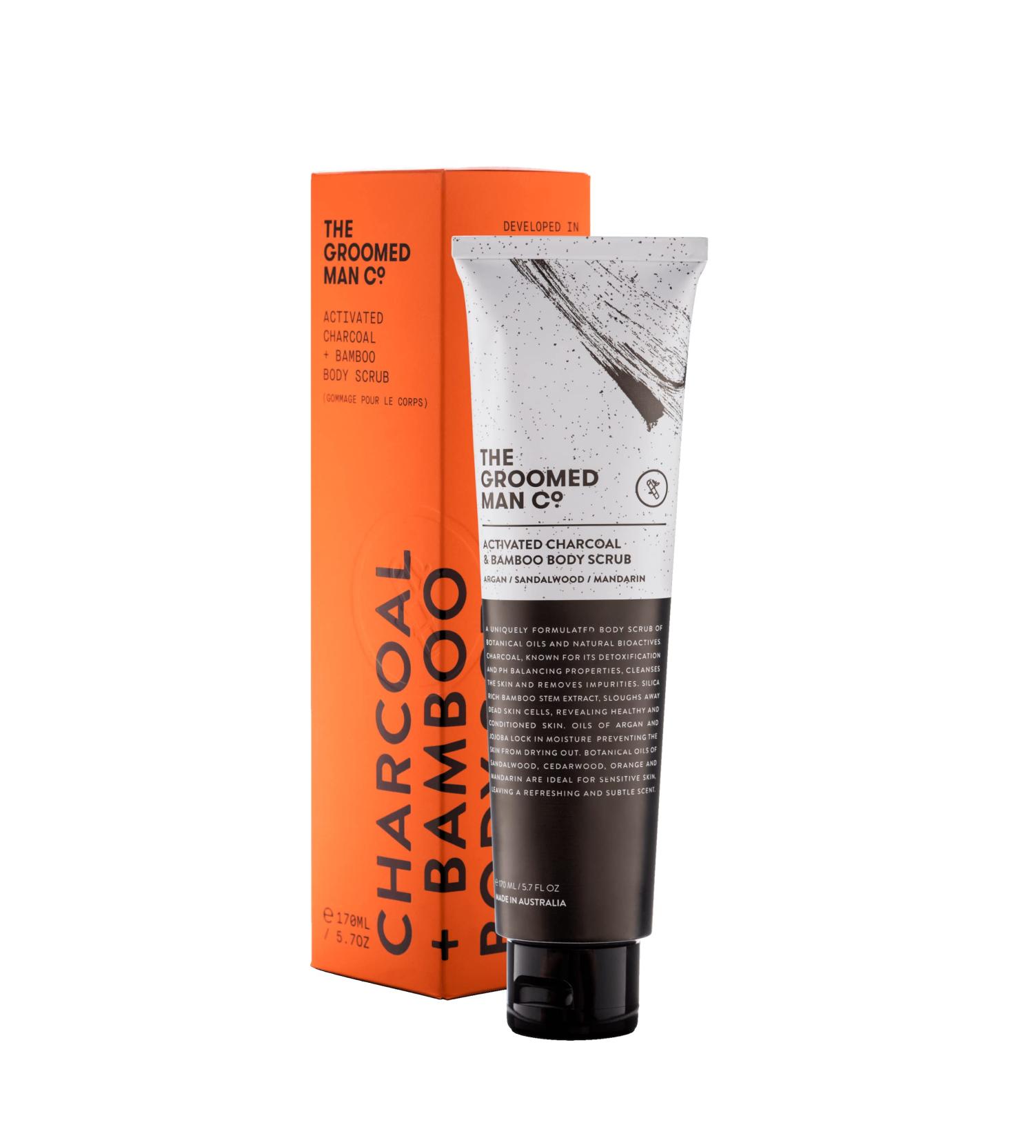 TGM Co-Activated Charcoal Body Scrub 170 ml