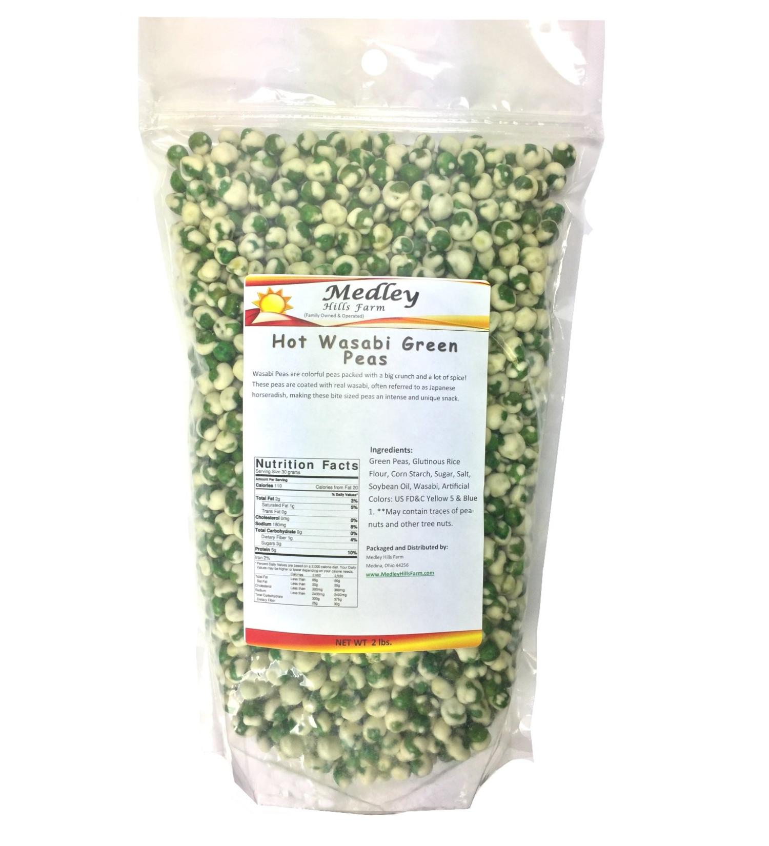 Buy Hot Wasabi Green Peas - 2 Lbs | Spicy Snack | Premium Quality - Buy Online on GoSupps.com