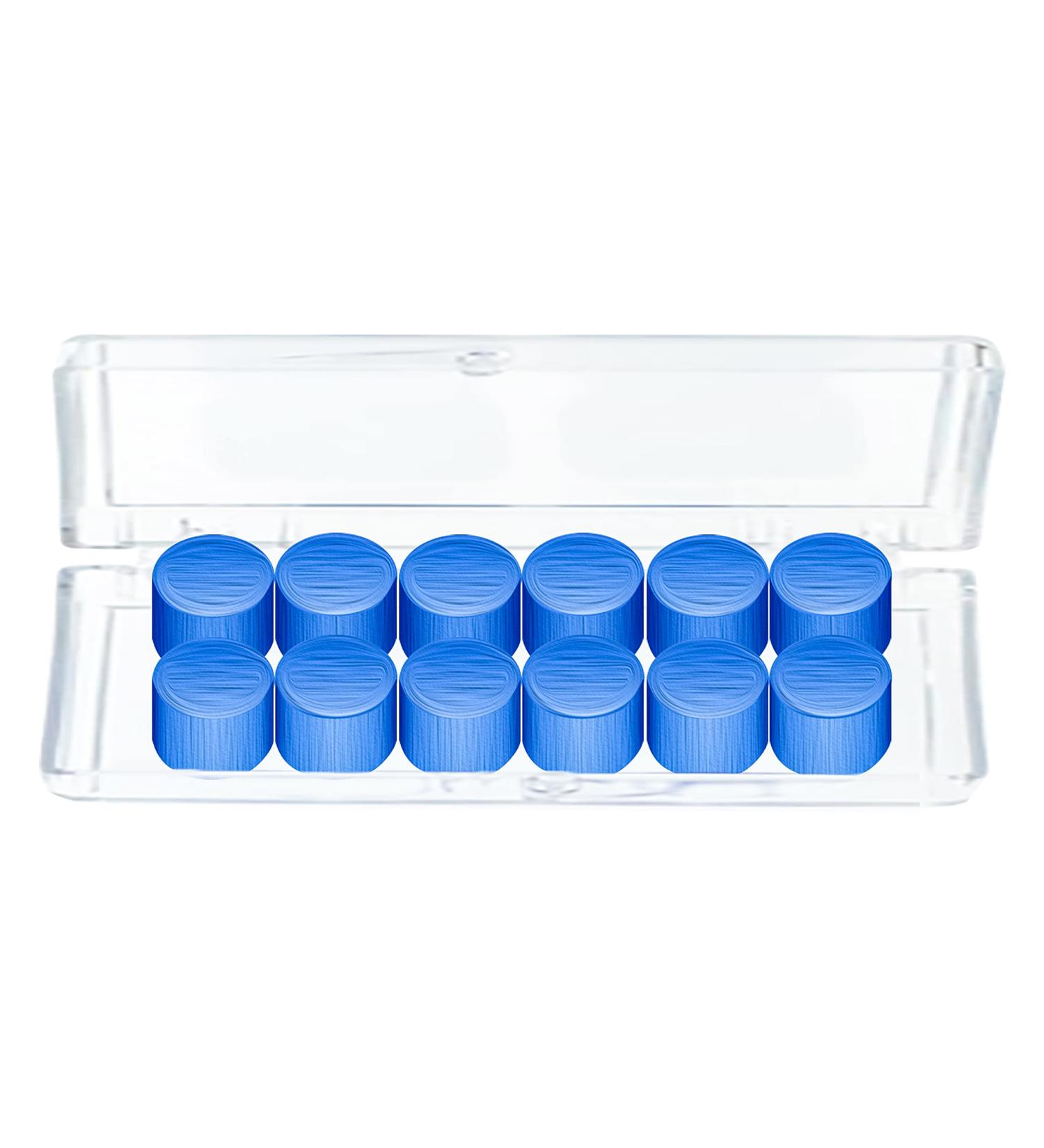6 Pair Personal Pack - Sound Blocking Waterproof Earplugs | International Shipping Available - Buy Online on GoSupps.com