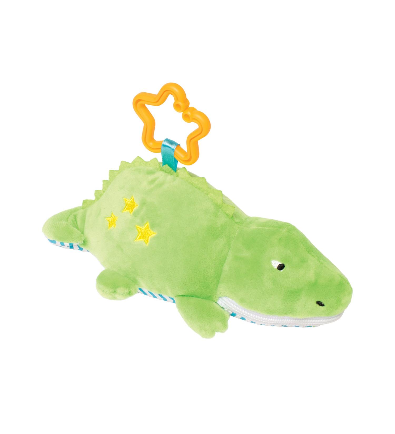 Manhattan Toy Gabby Gator Zip & Play Teether and Travel Baby Toy - Buy Online on GoSupps.com