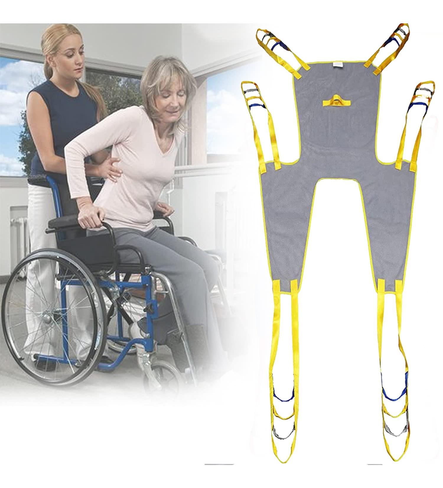 Patient Transfer Sling Seat Lift Sling Walking Standing Aids Belt Mesh Ventilation Design Maximum Load 230kg for Elderly Bariatric Nursing M - Buy Online on GoSupps.com