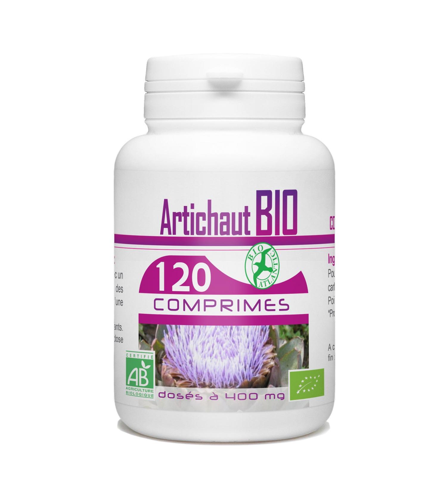 Organic Artichoke (Cynara scolymus) - 400 mg - 120 tablets - Buy Online on GoSupps.com