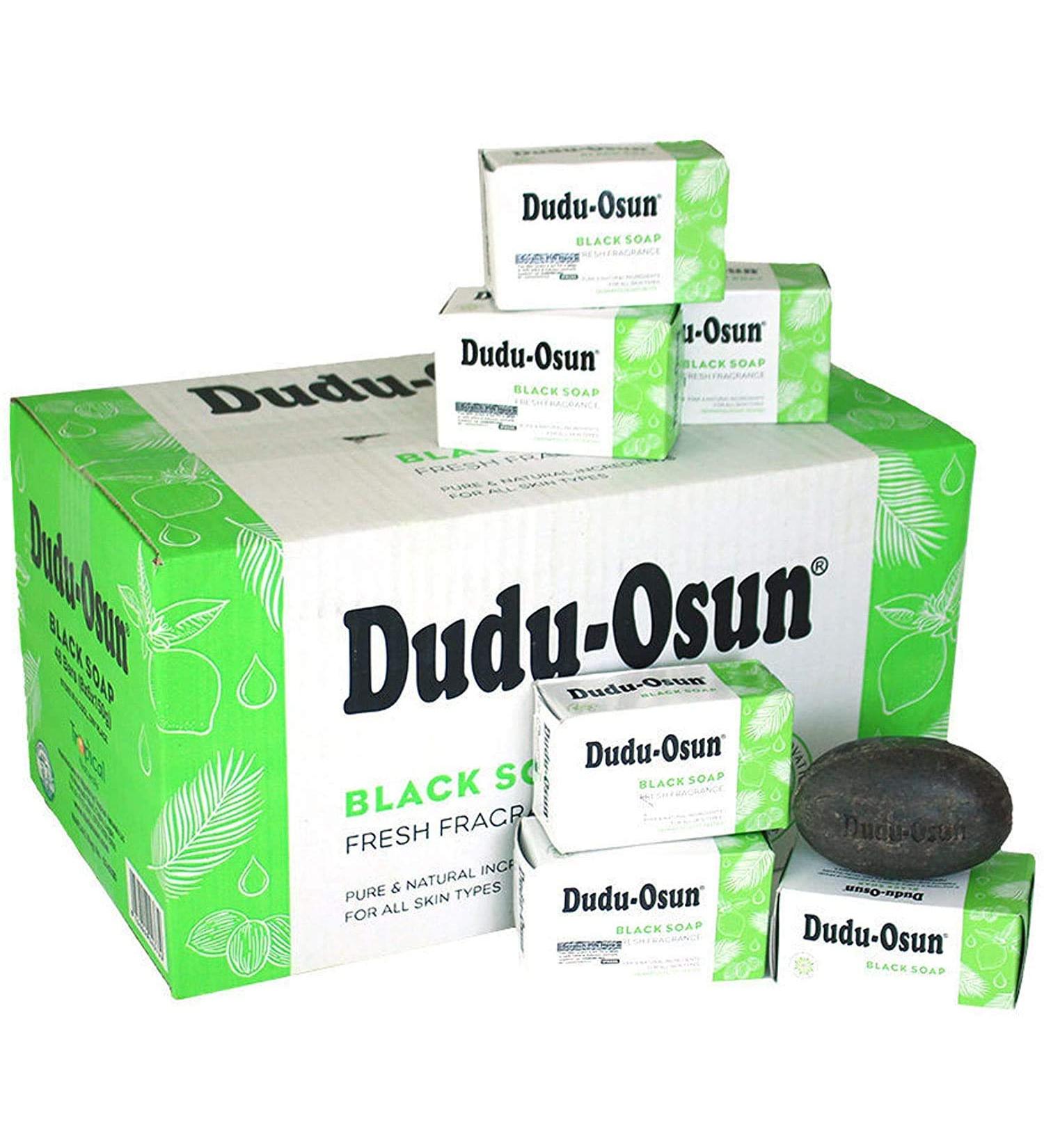 Buy Dudu Osun African Black Soap 24 Bars | Natural Skincare Ship Internationally - Buy Online on GoSupps.com