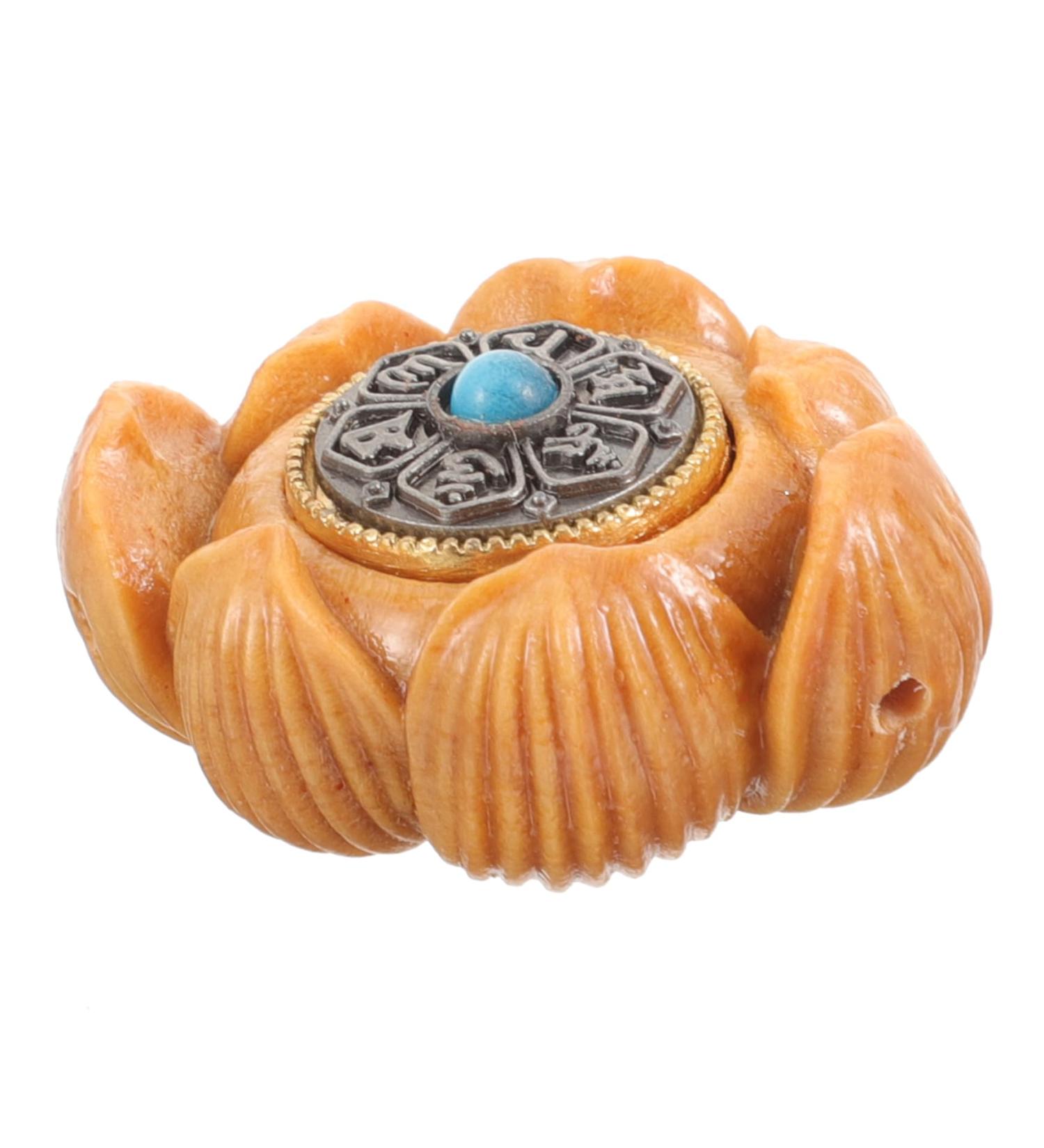 Shop Gatuida Auto-Decor Wooden Buddha Massage Plate | Hand-Carved Home D cor Trailer Jeweling | 3.2x2.7cm Sandalwood Figure - Buy Online on GoSupps.com