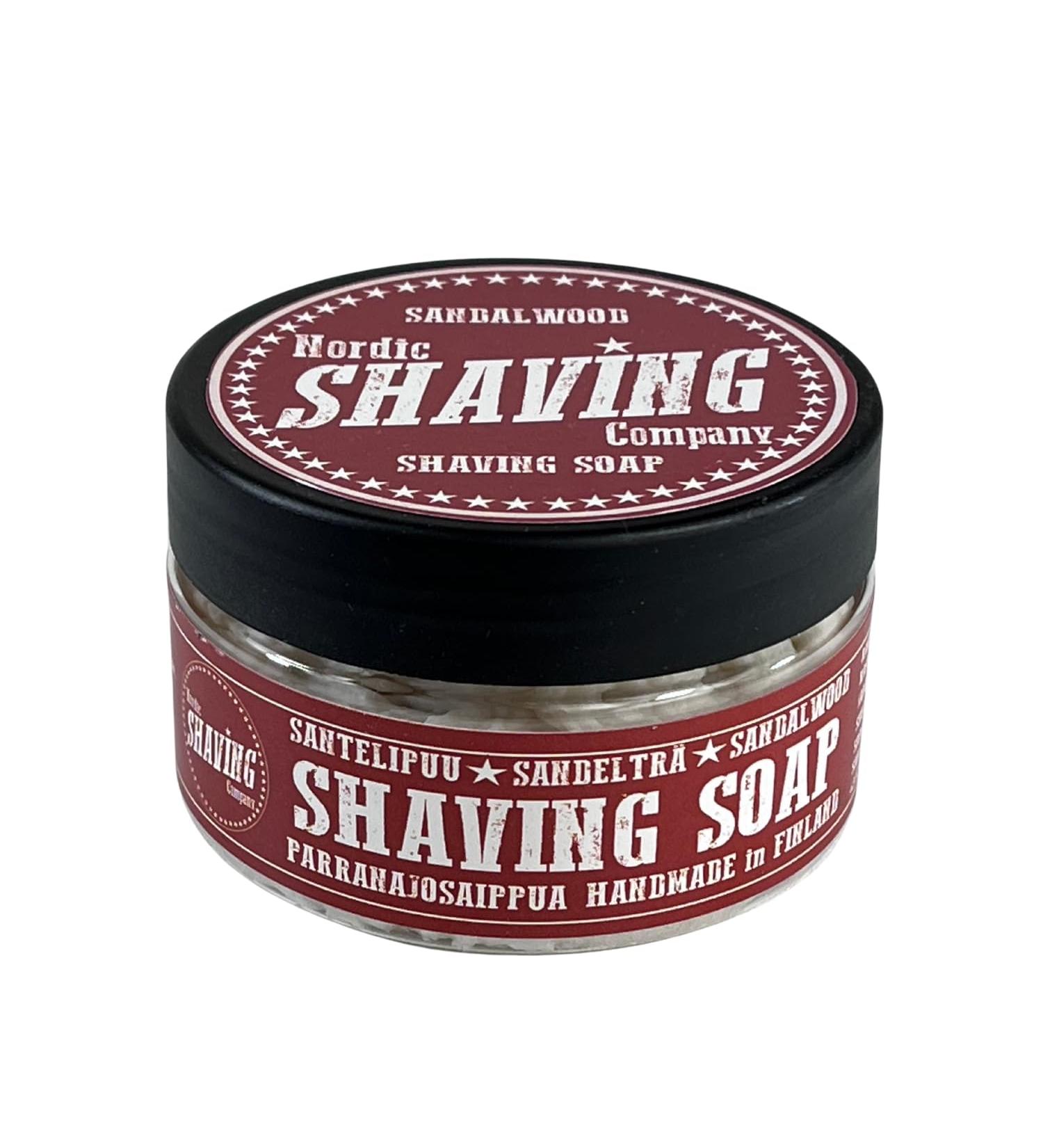 Nordic Shaving Shaving soap sandalwood Soaps 80 g unique standard