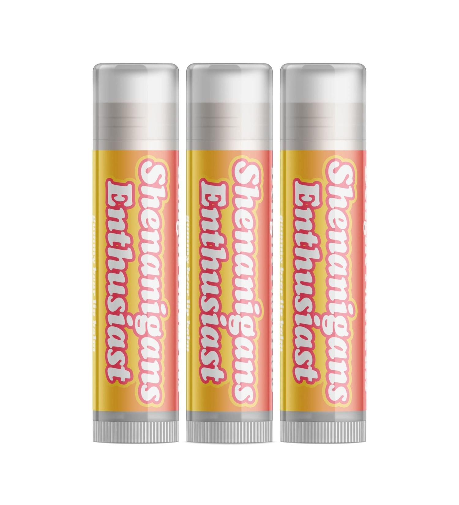 Delightfully Rude Shenanigans Enthusiast Lip Balm Set of Three - International Shipping Available - Buy Online on GoSupps.com