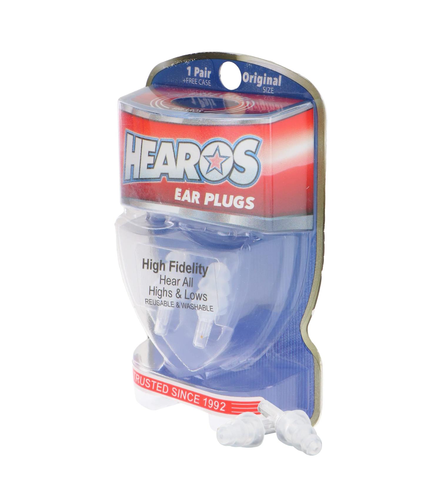 HEAROS High Fidelity Musician Ear Plugs - Ultimate Comfort & Protection - Buy Online on GoSupps.com