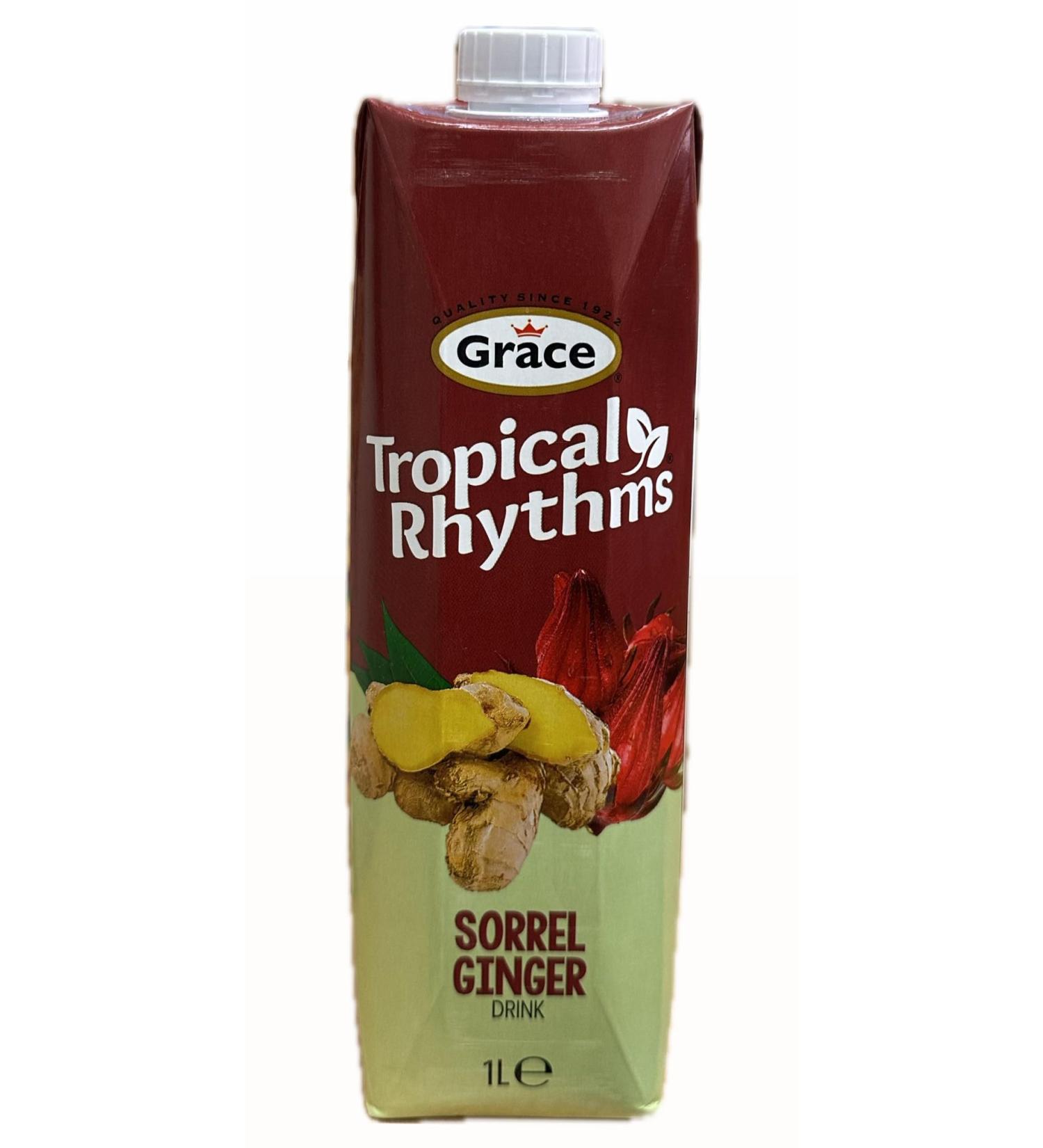 Grace Tropical Rhythms SORREL GINGER Drink 1Ltr - Buy Online on GoSupps.com