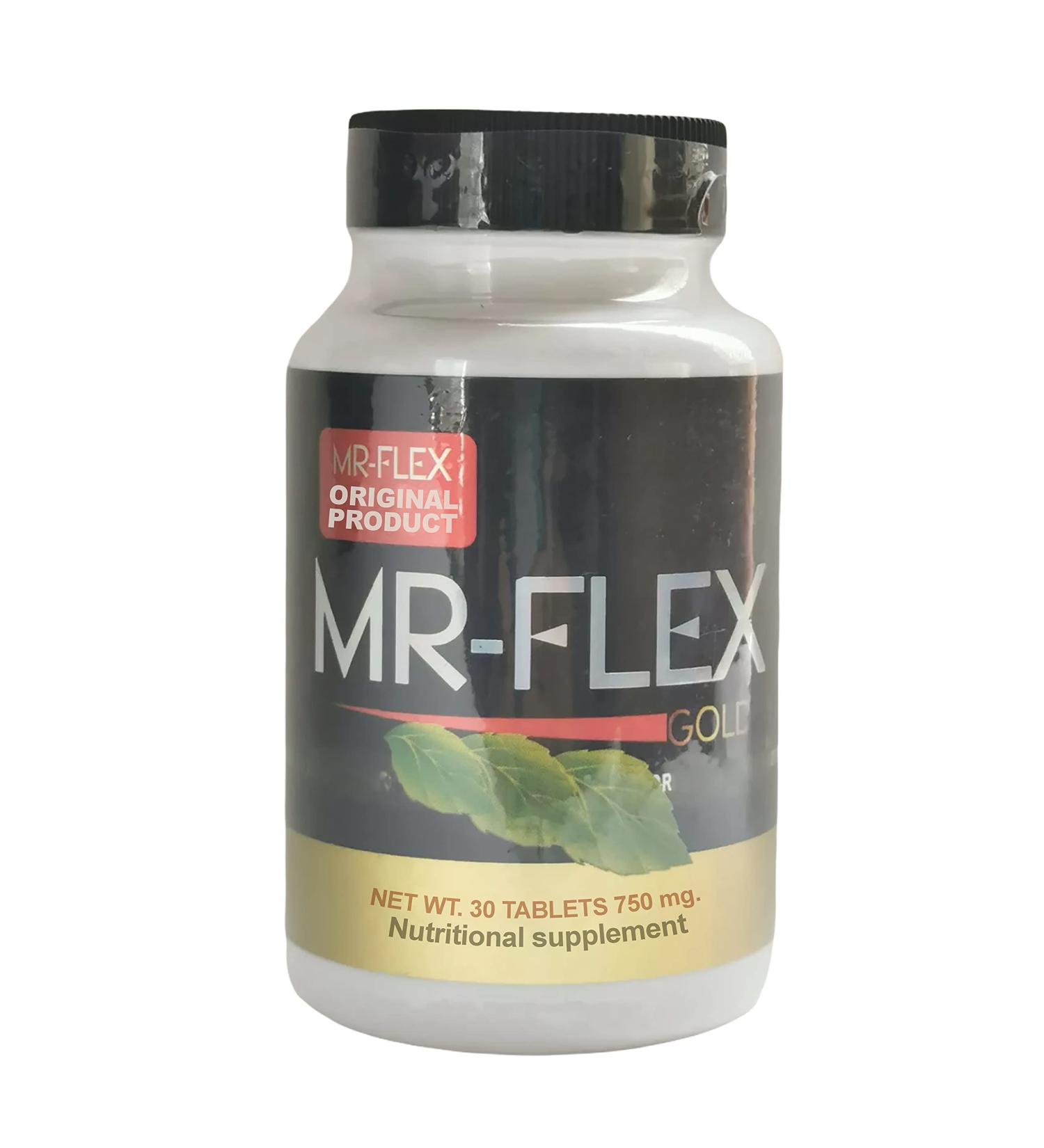 MR-Flex Gold - Natural Joint Support Strong Formula - Berdana Root Giner Curcuma (Turmeric) Garlic Bulb.