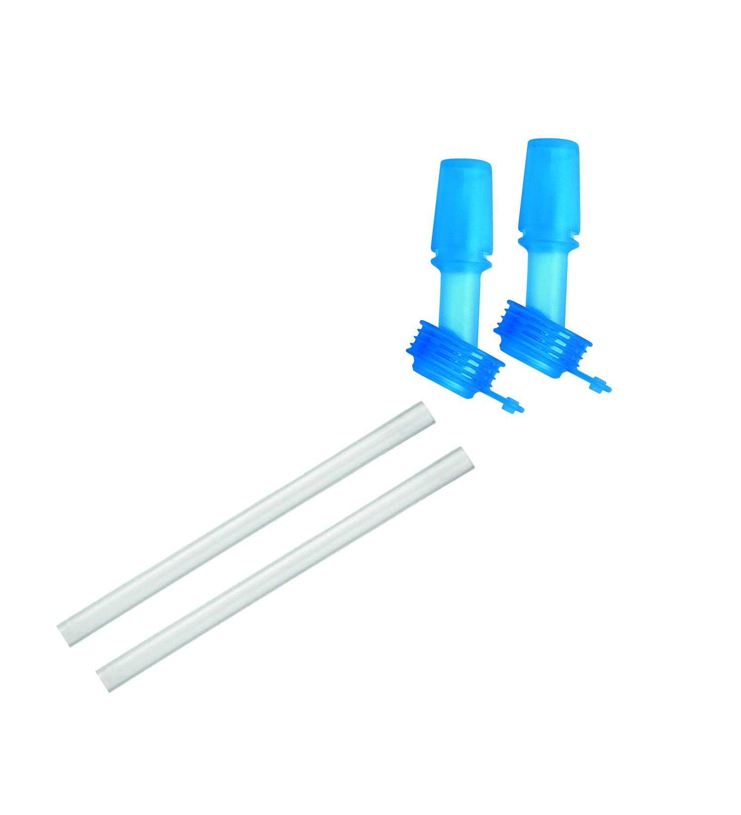 CamelBak Eddy Kids Bottle Accessory Kit - 2 Bite Valves, 2 Straws, Ice Blue - Buy Online on GoSupps.com