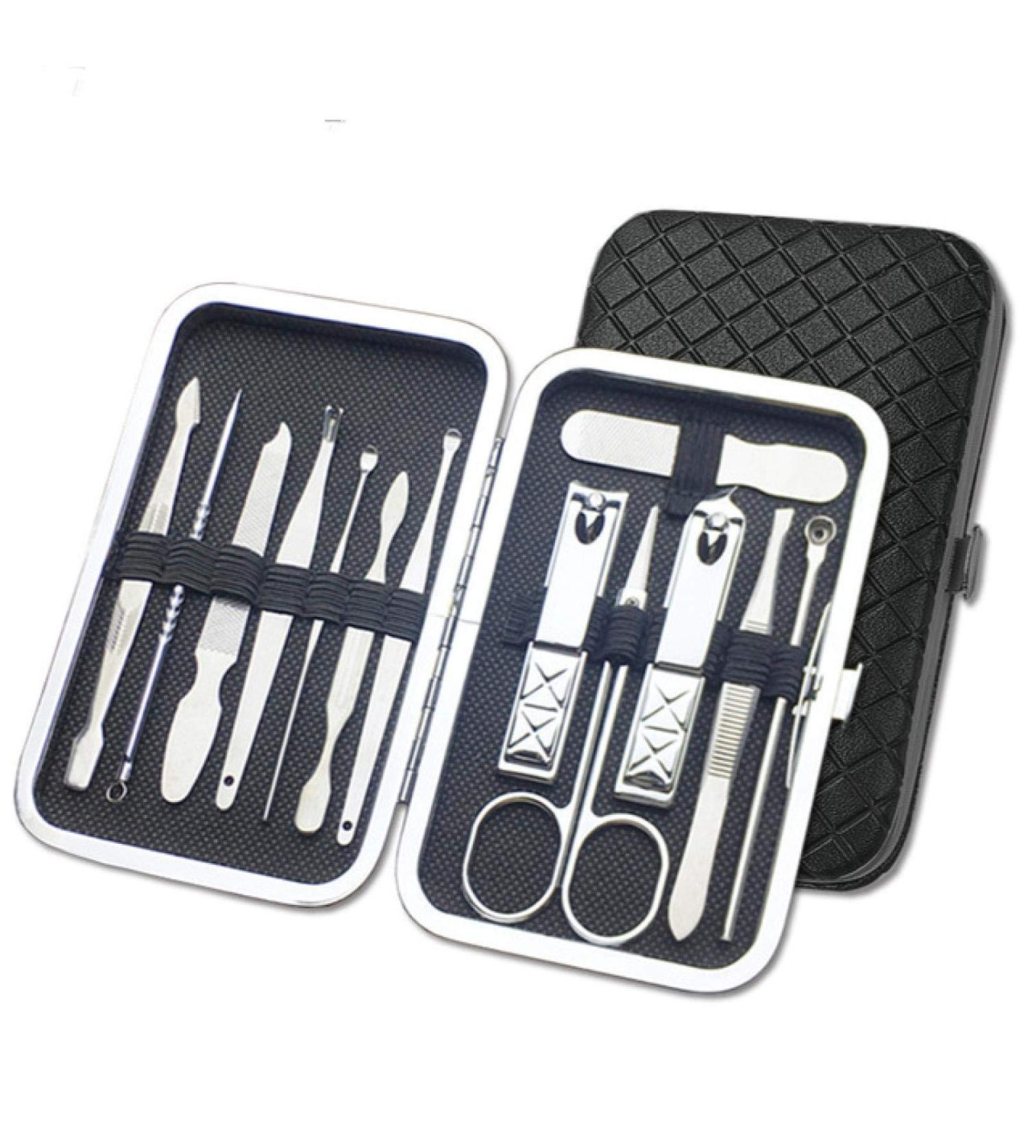 Trimming nail clippers cutting pliers set single nail groove pedicure nail irritated dead skin pliers tool household tool 13pieceblack - Buy Online on GoSupps.com