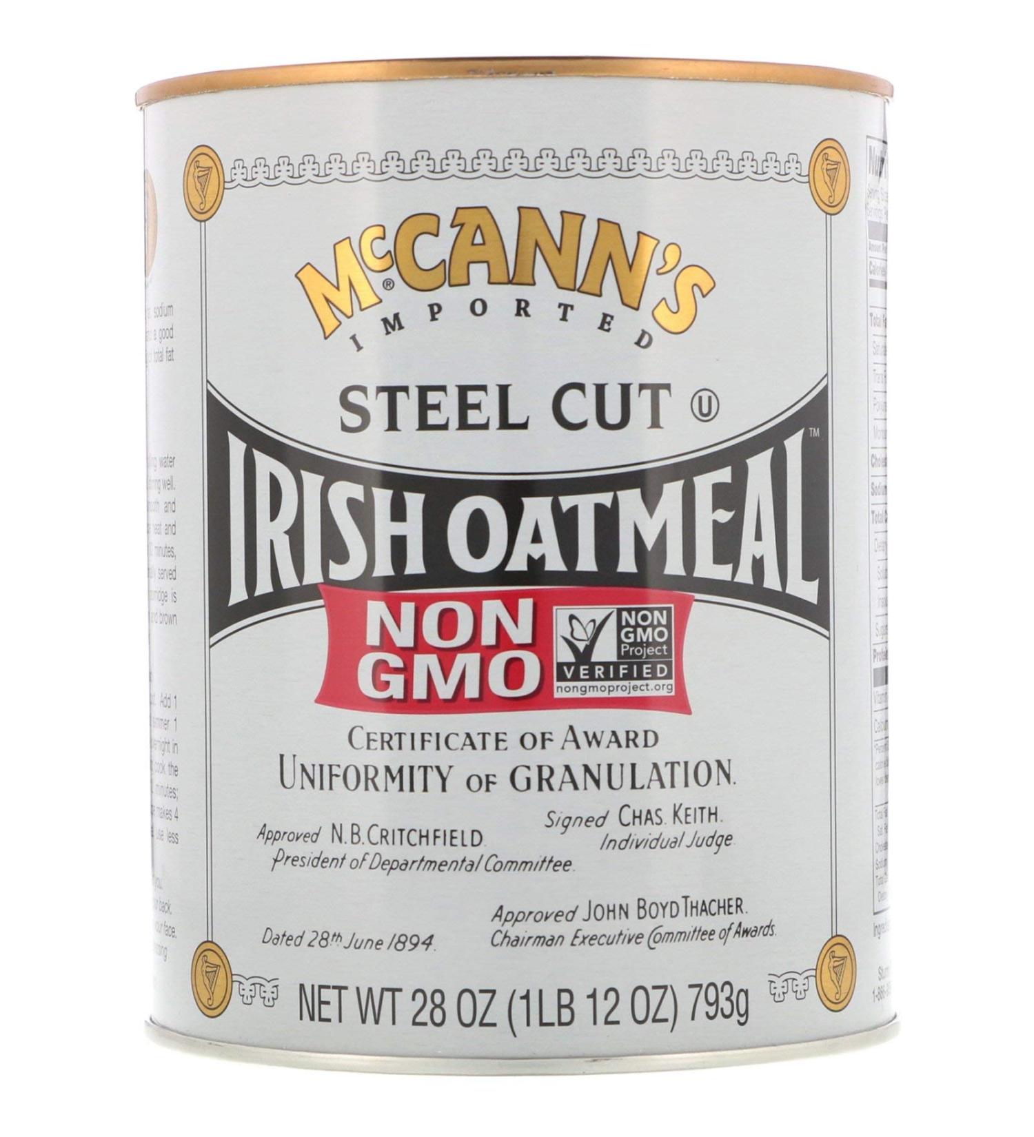 Mccann's Traditional Steel Cut Irish Oatmeal  - 1 Each - 28 OZ