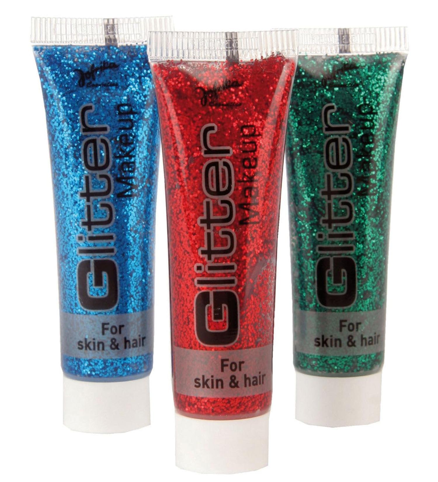 Jofrika Cosmetics jofrika Glitter Make Up Bleu 20 ml