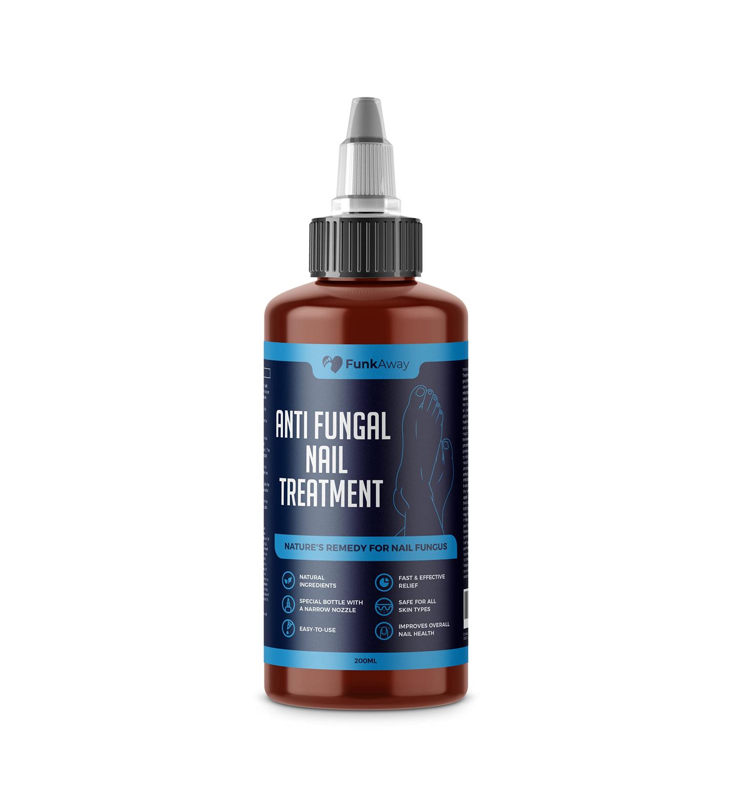 Fast & Effective Anti-Fungal Nail Treatment | 100% Natural Relief | 200ml - Buy Online on GoSupps.com