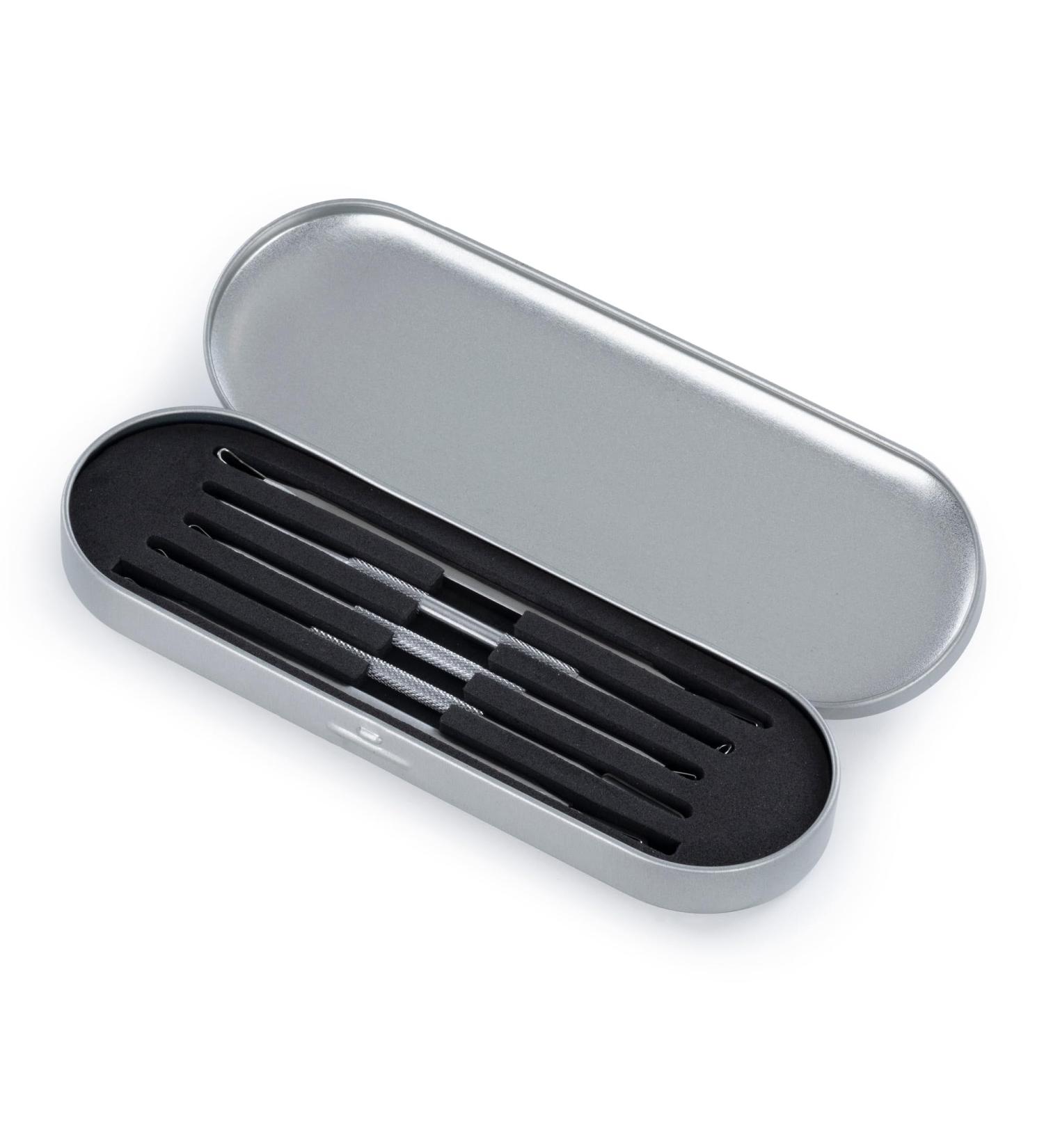 LIVIVO 5pc Blackhead Remover Kit Safe and Effective for Extracting Blackheads Whiteheads Comedones Acne Pimples Spots Milia and Blemishes for Perfect Clear and Smooth Skin Complexion - Buy Online on GoSupps.com