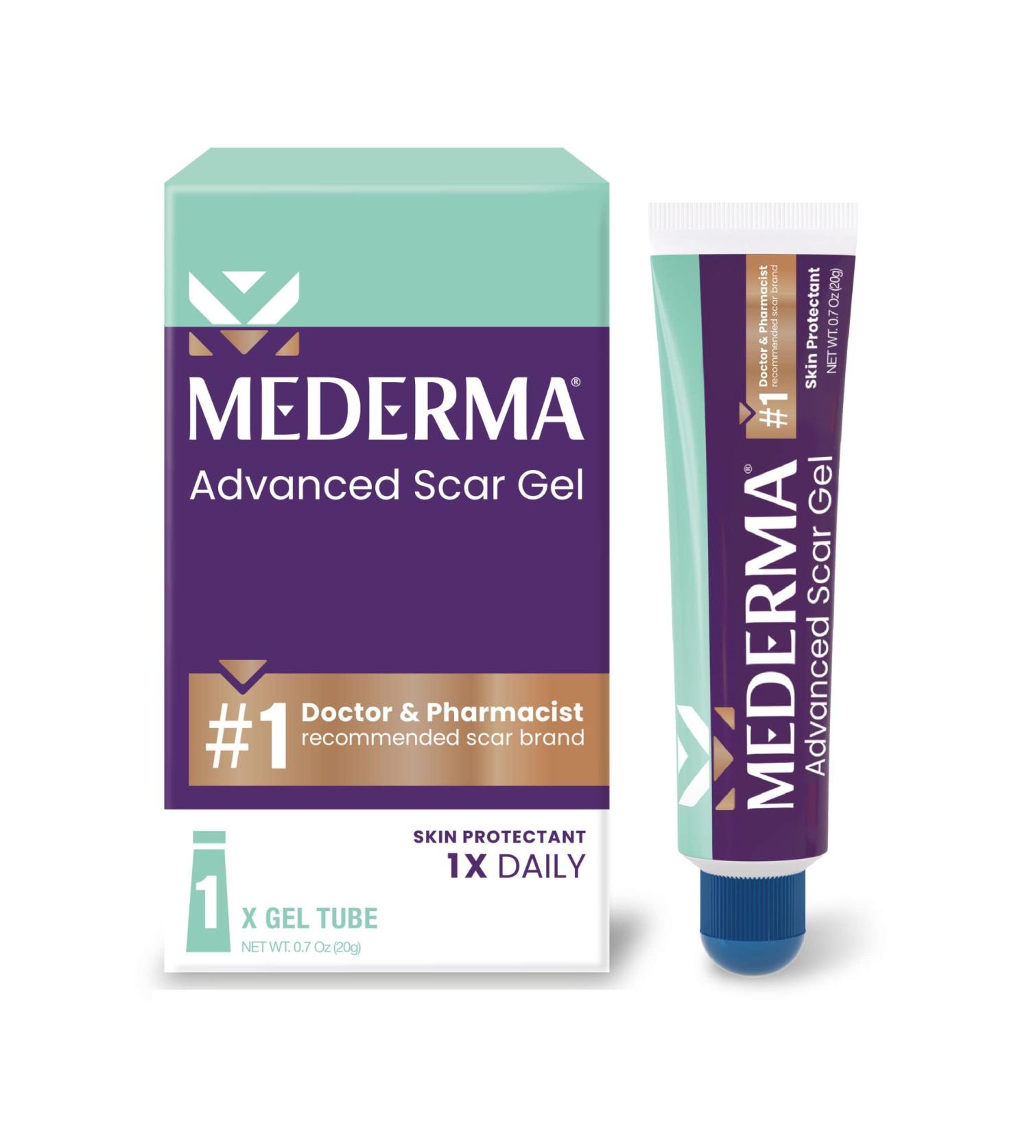 Mederma Advanced Scar Gel - Doctor & Pharmacist Recommended - 0.70oz - Old & New Scars Treatment - Buy Online on GoSupps.com