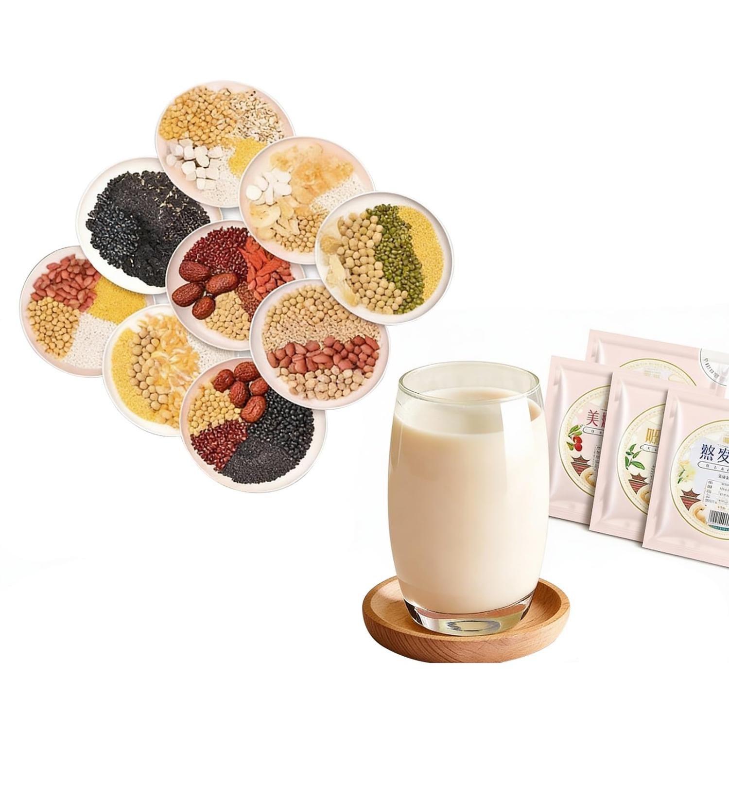 Sachets De Lait En Poudre De Soja Multigrains 10 Saveurs 70g X 10 Paquets M lange De Petit-d jeuner Riche En Nutriments For M langeur Pr t En 3 Minutes - Buy Online on GoSupps.com