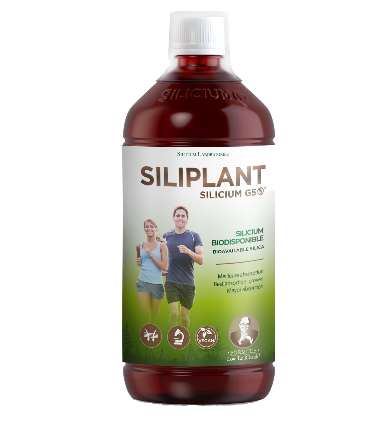 SILIPLANT | Trinkbares organisches Silizium | Erh ht die Kollagenproduktion auf nat rliche Weise | Ideale Erg nzung f r Haut Haare & N gel Muskeln Knochen und Gelenke | 67 Tage Behandlung - Buy Online on GoSupps.com