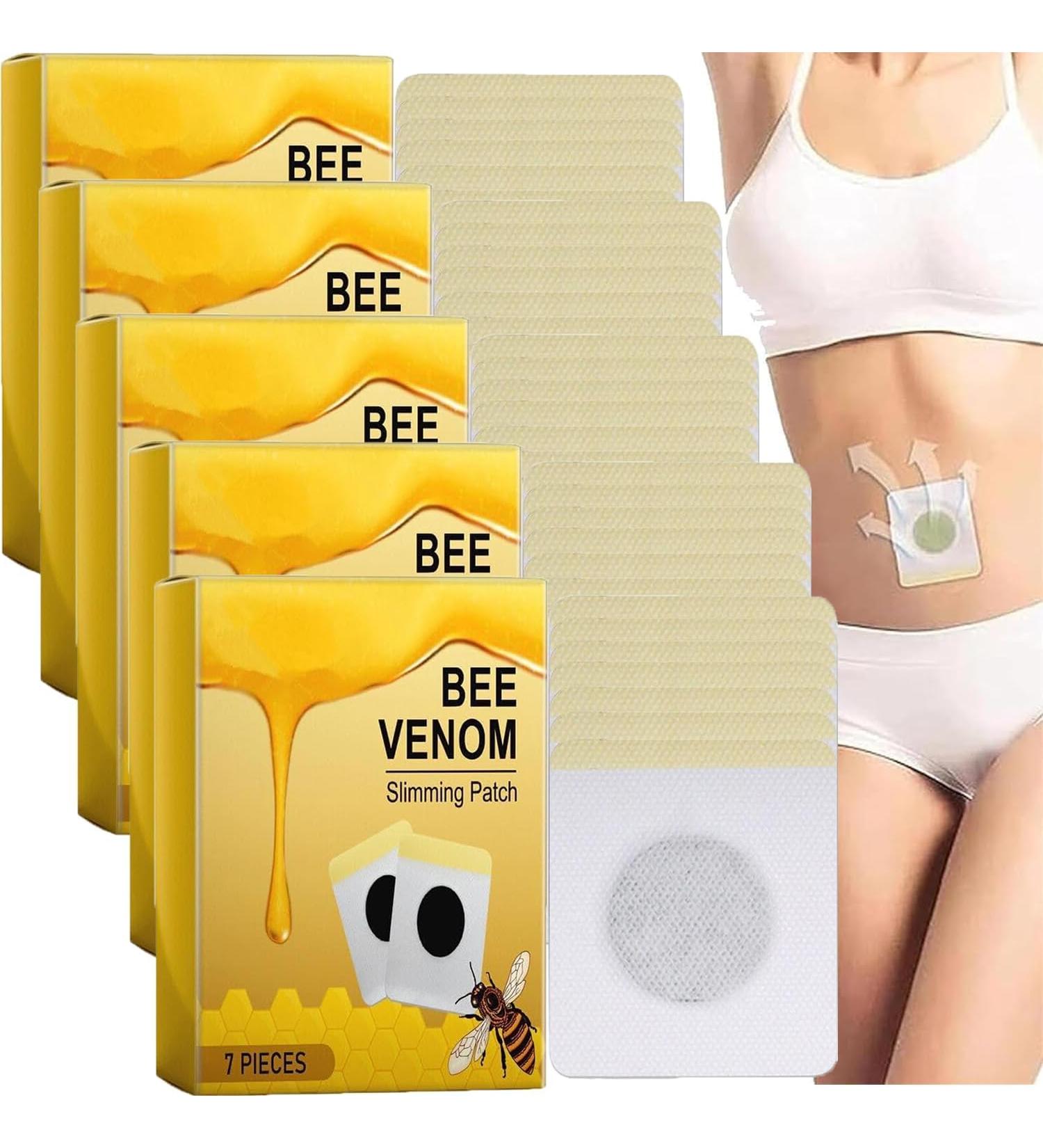 Bee Venom Lymphdrainage & Slimming Patch - 5 Boxes | Boost Weight Loss & Detox for Men & Women - Buy Online on GoSupps.com